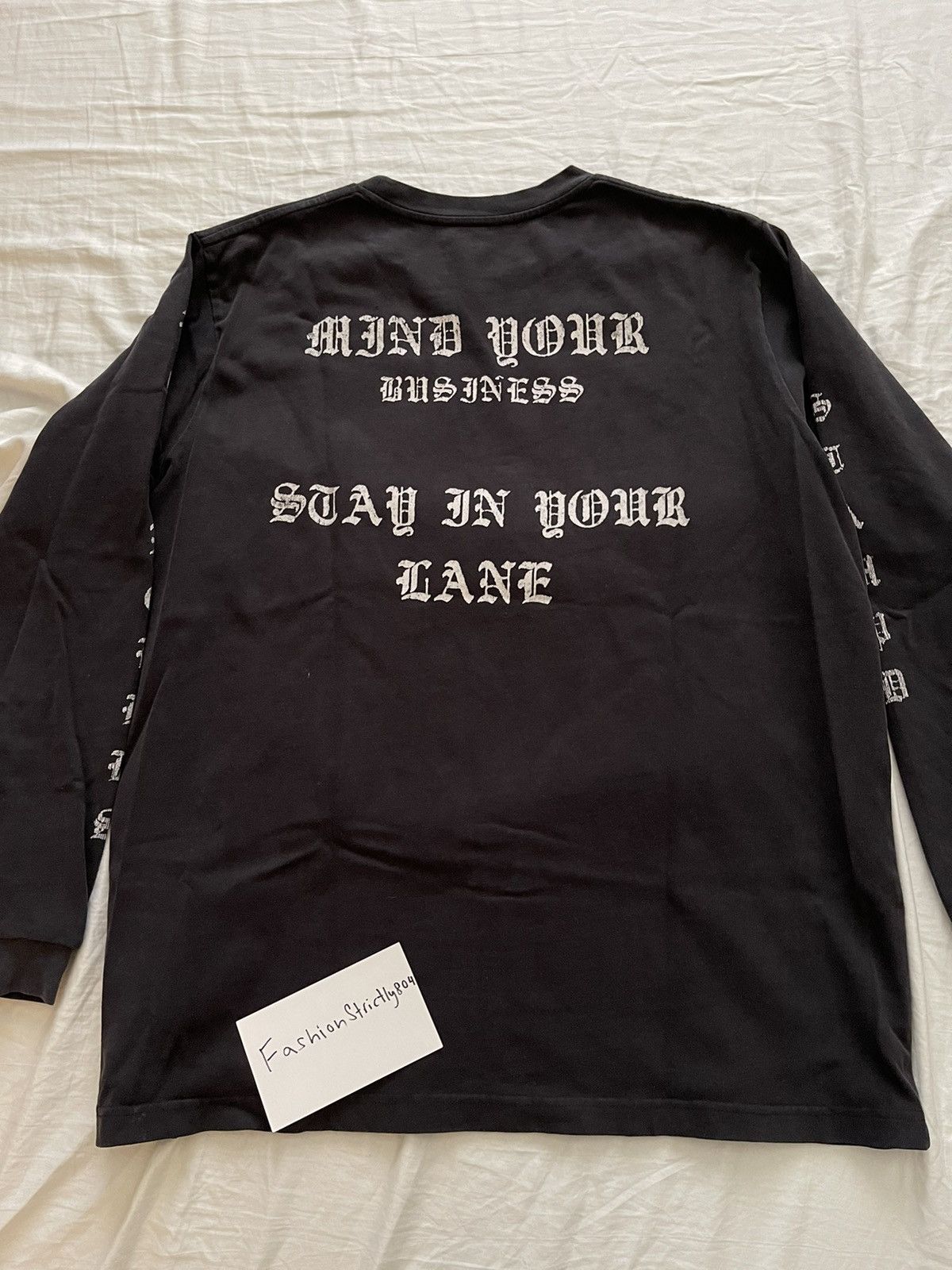 Stampd Stampd “Mind Your Business Tee” Size US M / EU 48-50 / 2 - 2 Thumbnail