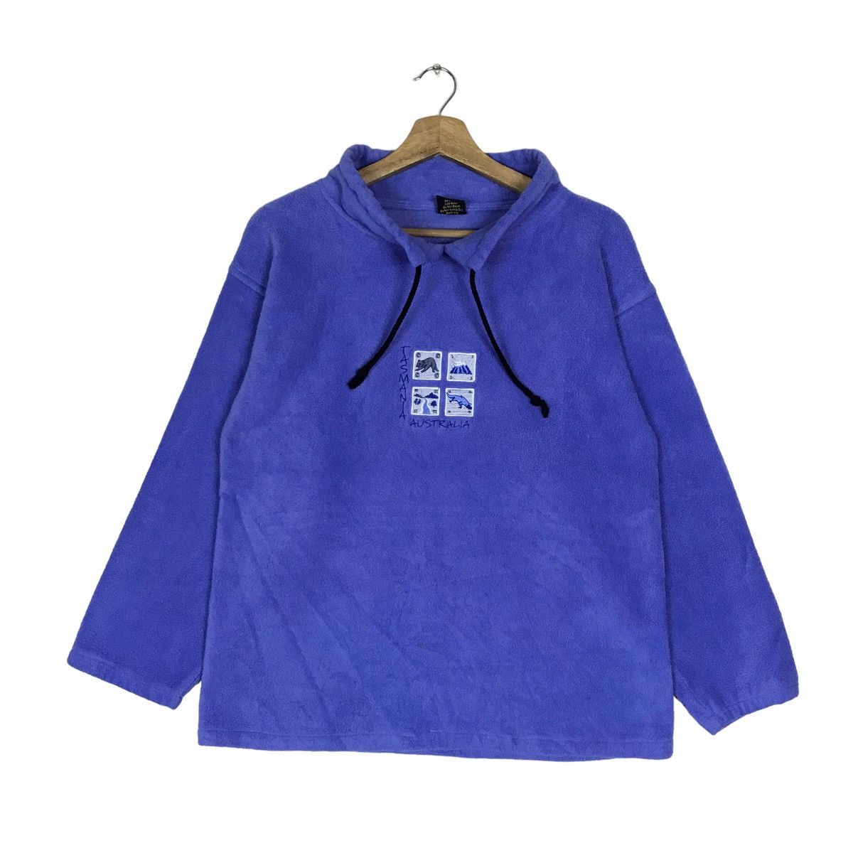 Vintage Ken Done Australia Fleece Jumper Pullover