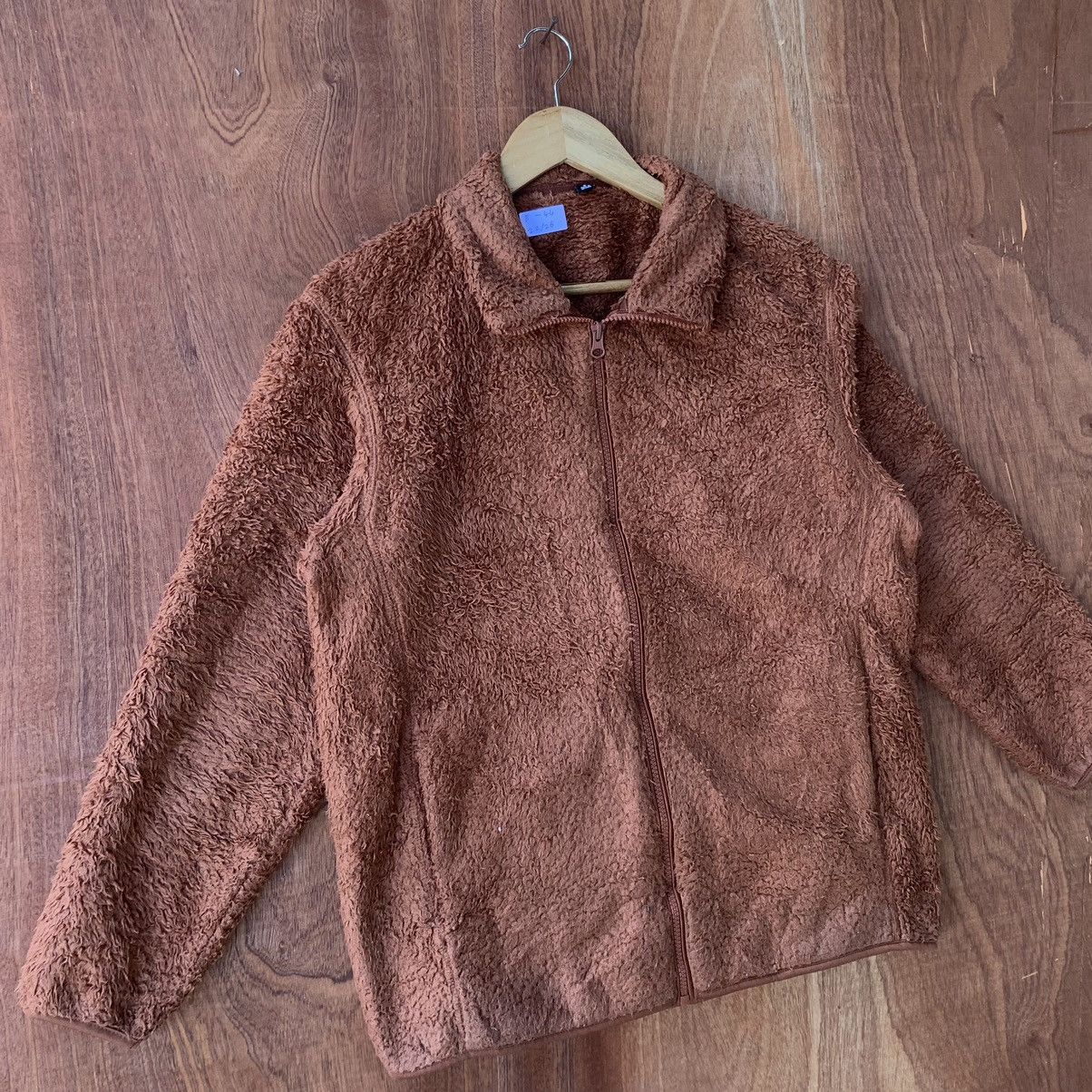 Japanese Brand × Uniqlo Uniqlo sherpa fleece travis scott colourway jacket Size US M / EU 48-50 / 2 - 2 Thumbnail