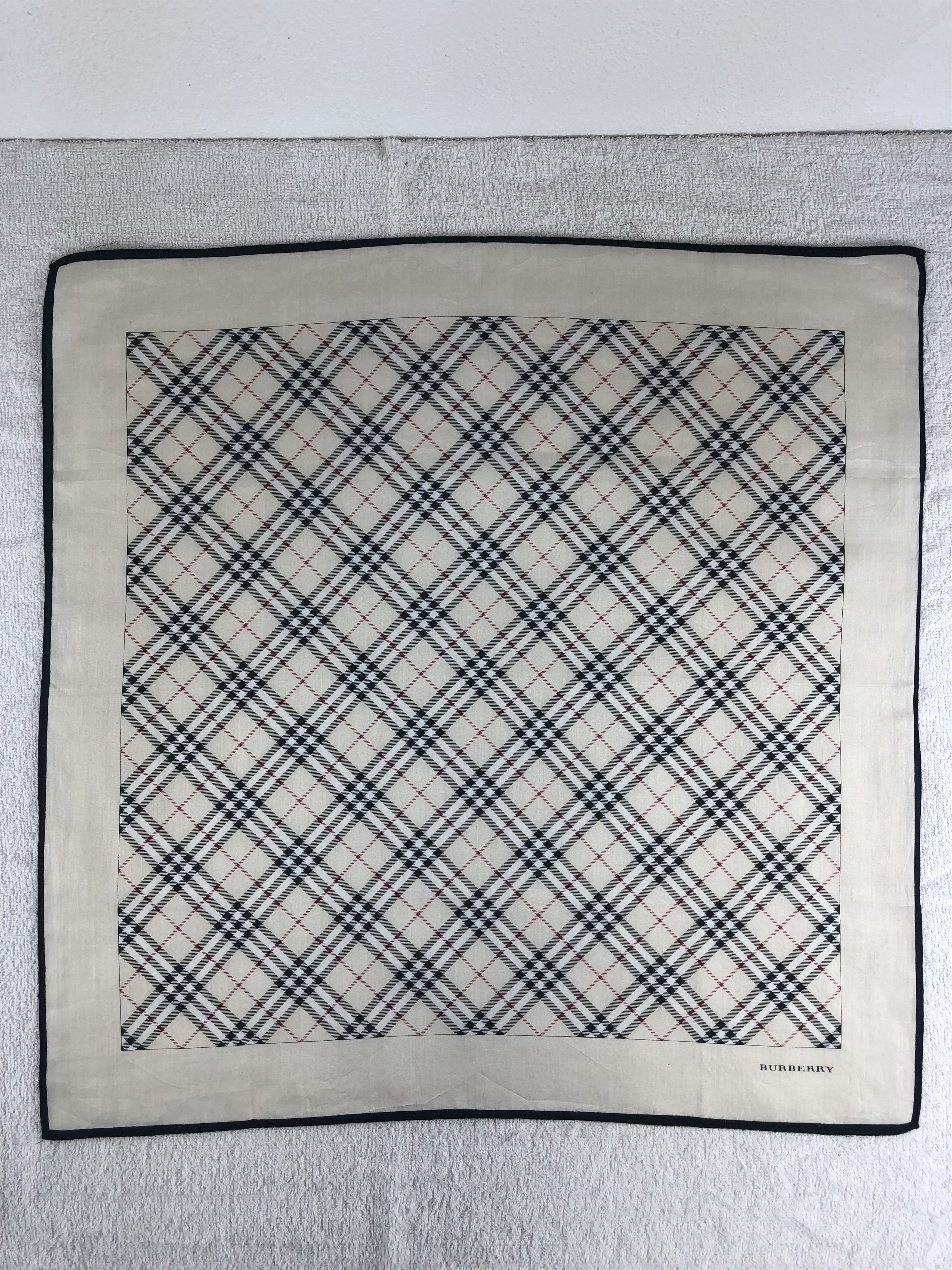 Burberry Burberry Handkerchief / Bandana / Neckerchief C047 Size ONE SIZE - 3 Thumbnail