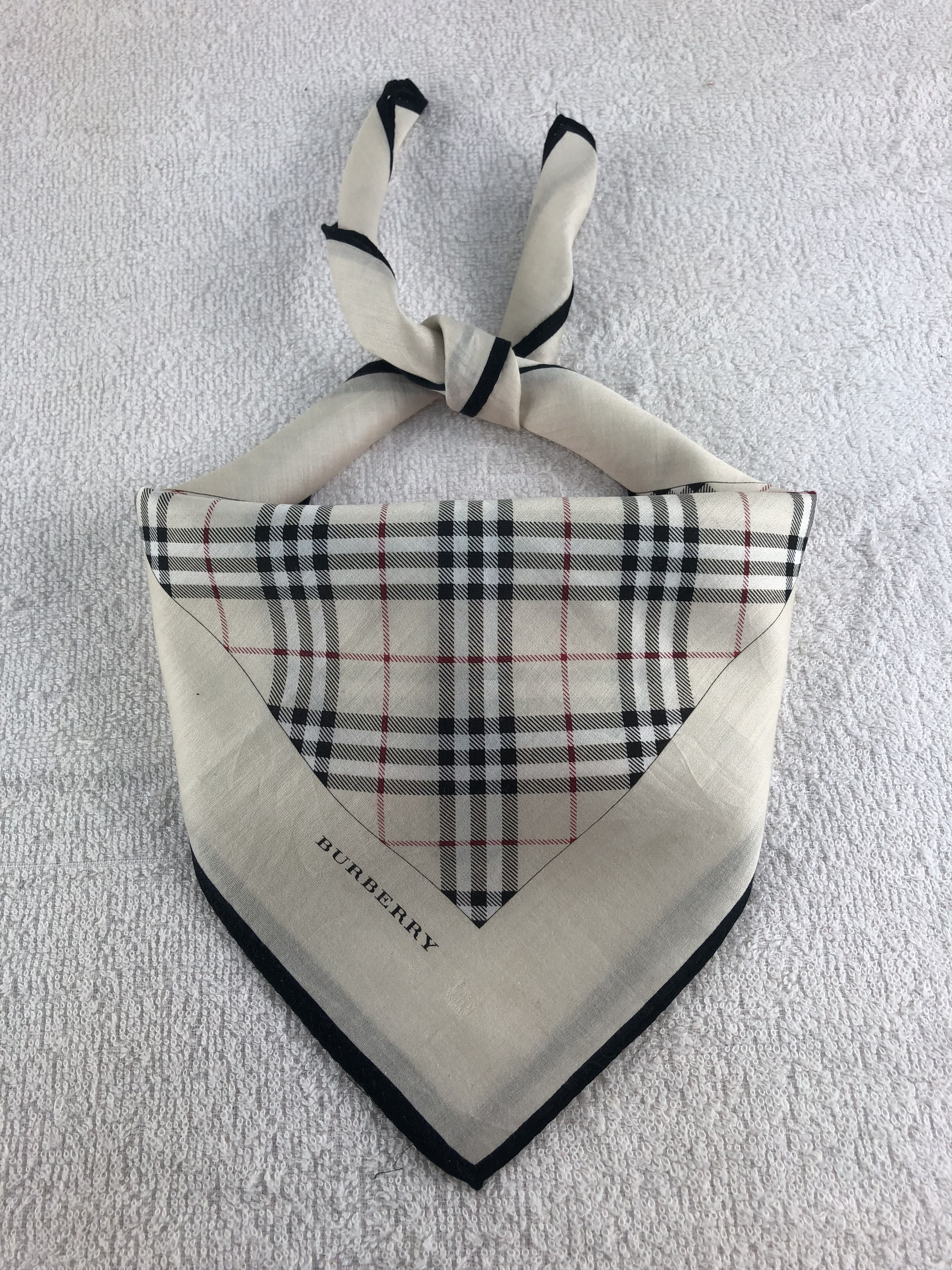 Burberry Burberry Handkerchief / Bandana / Neckerchief C047 Size ONE SIZE - 1 Thumbnail