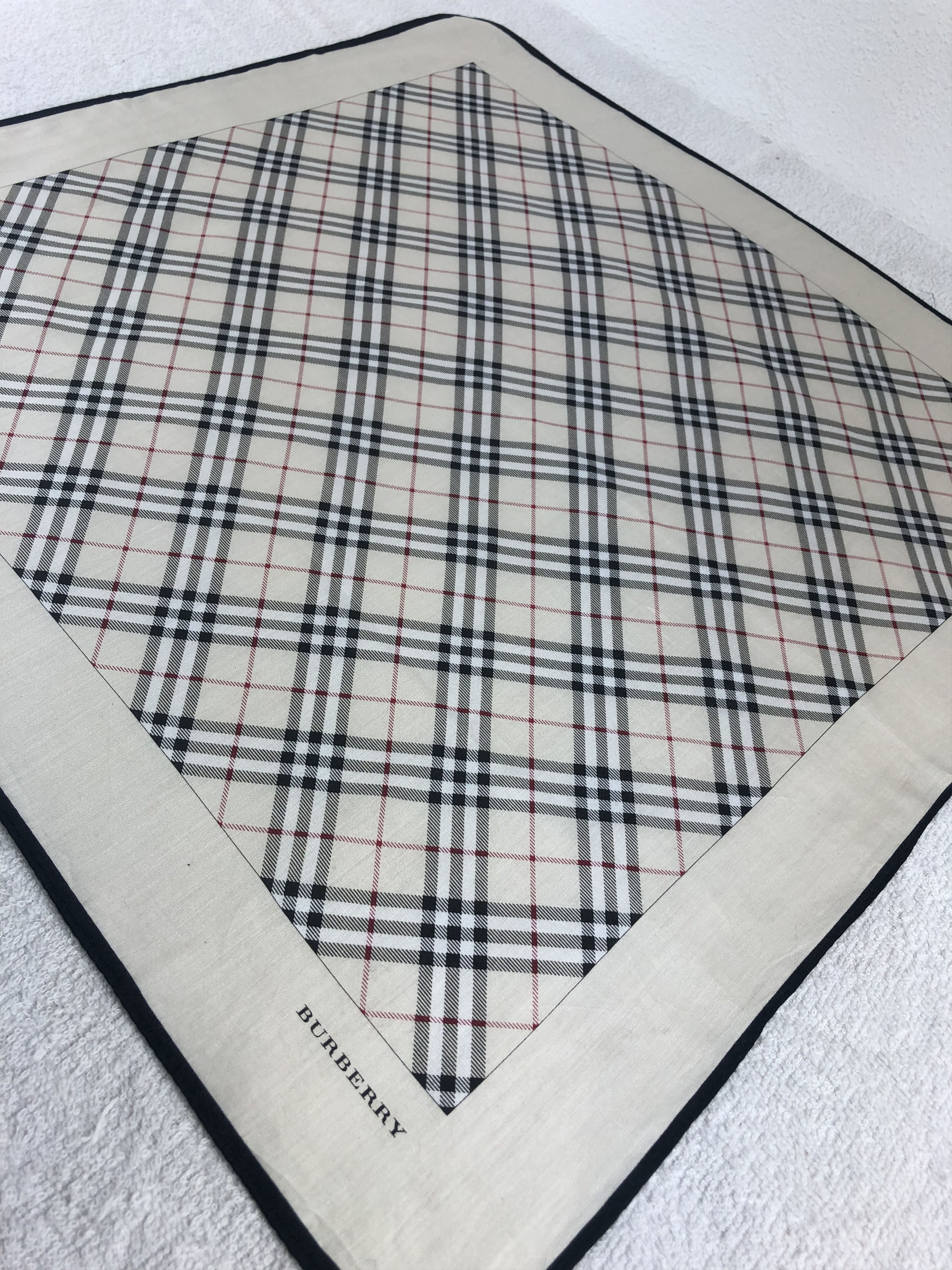Burberry Burberry Handkerchief / Bandana / Neckerchief C047 Size ONE SIZE - 4 Thumbnail