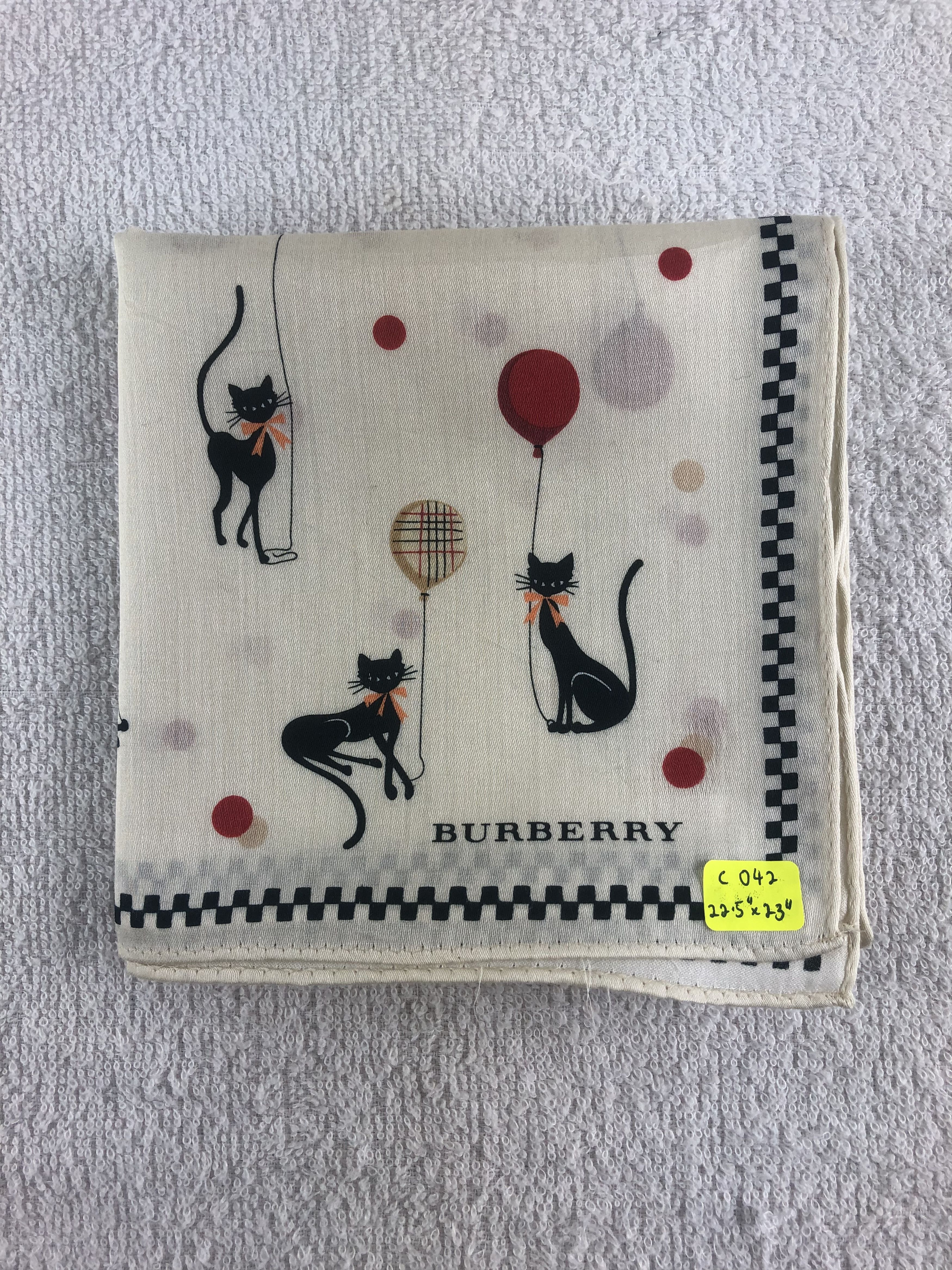 Burberry Burberry Handkerchief / Bandana / Neckerchief C042 Size ONE SIZE - 6 Thumbnail