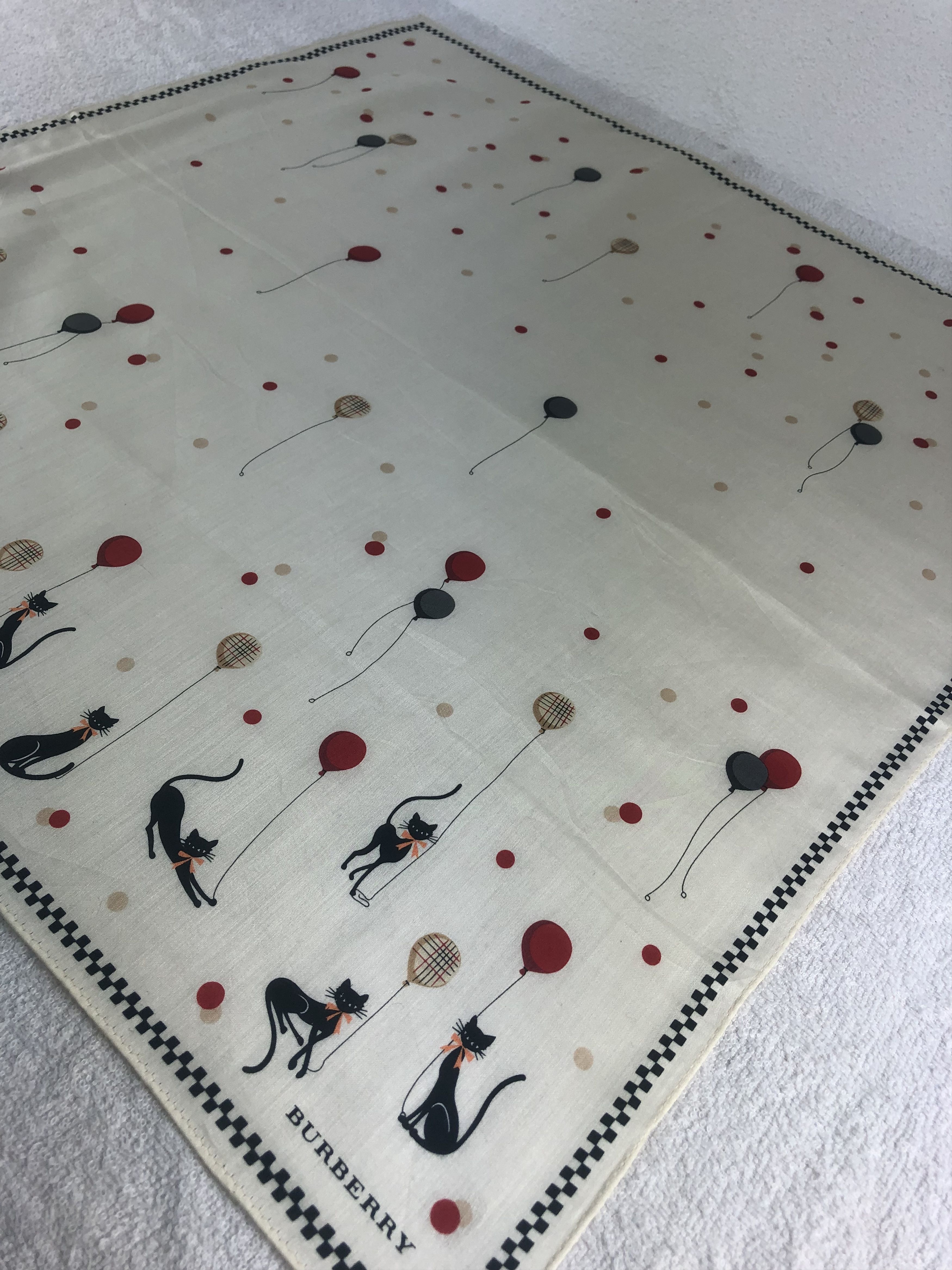 Burberry Burberry Handkerchief / Bandana / Neckerchief C042 Size ONE SIZE - 4 Thumbnail