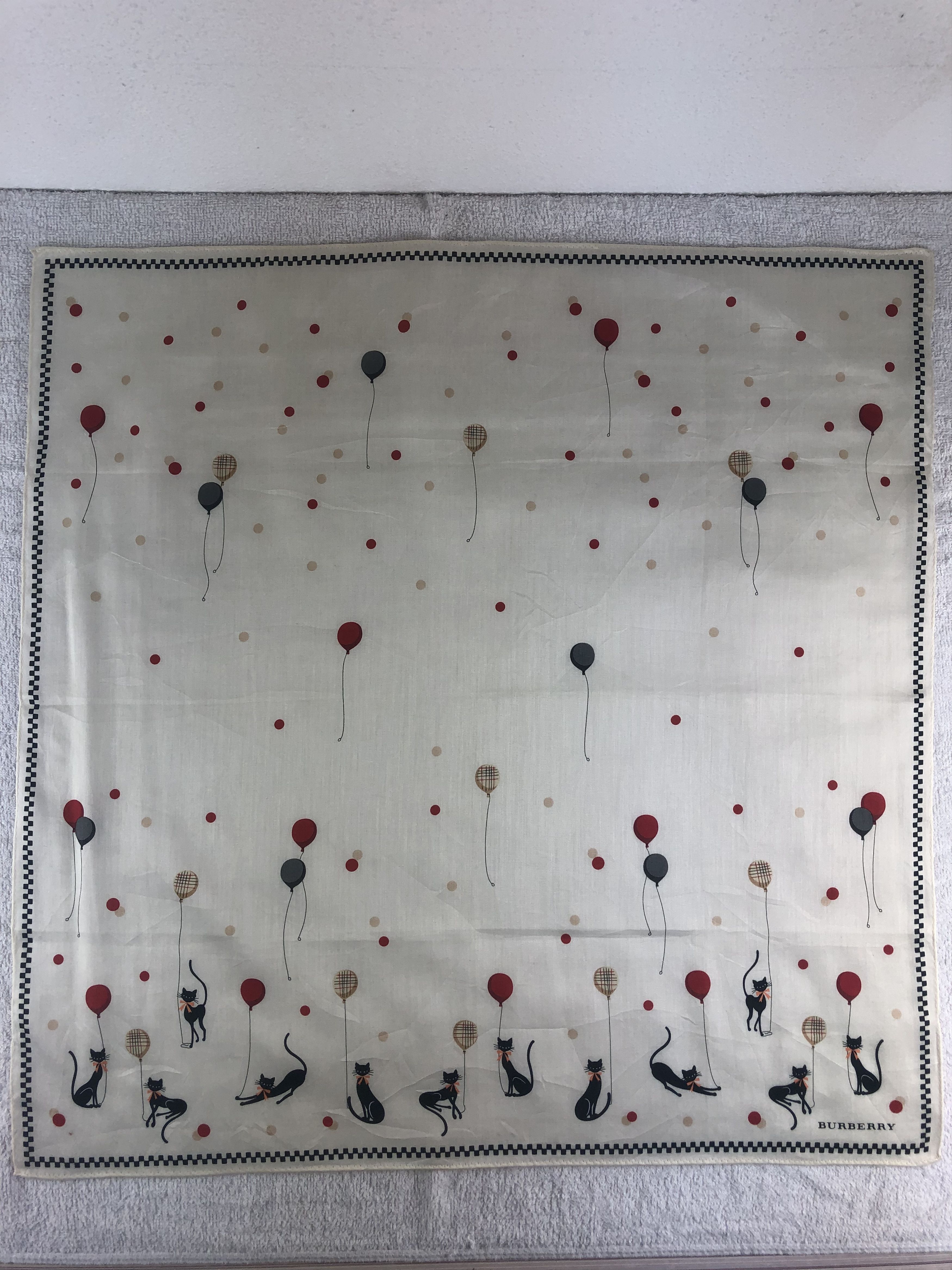 Burberry Burberry Handkerchief / Bandana / Neckerchief C042 Size ONE SIZE - 3 Thumbnail
