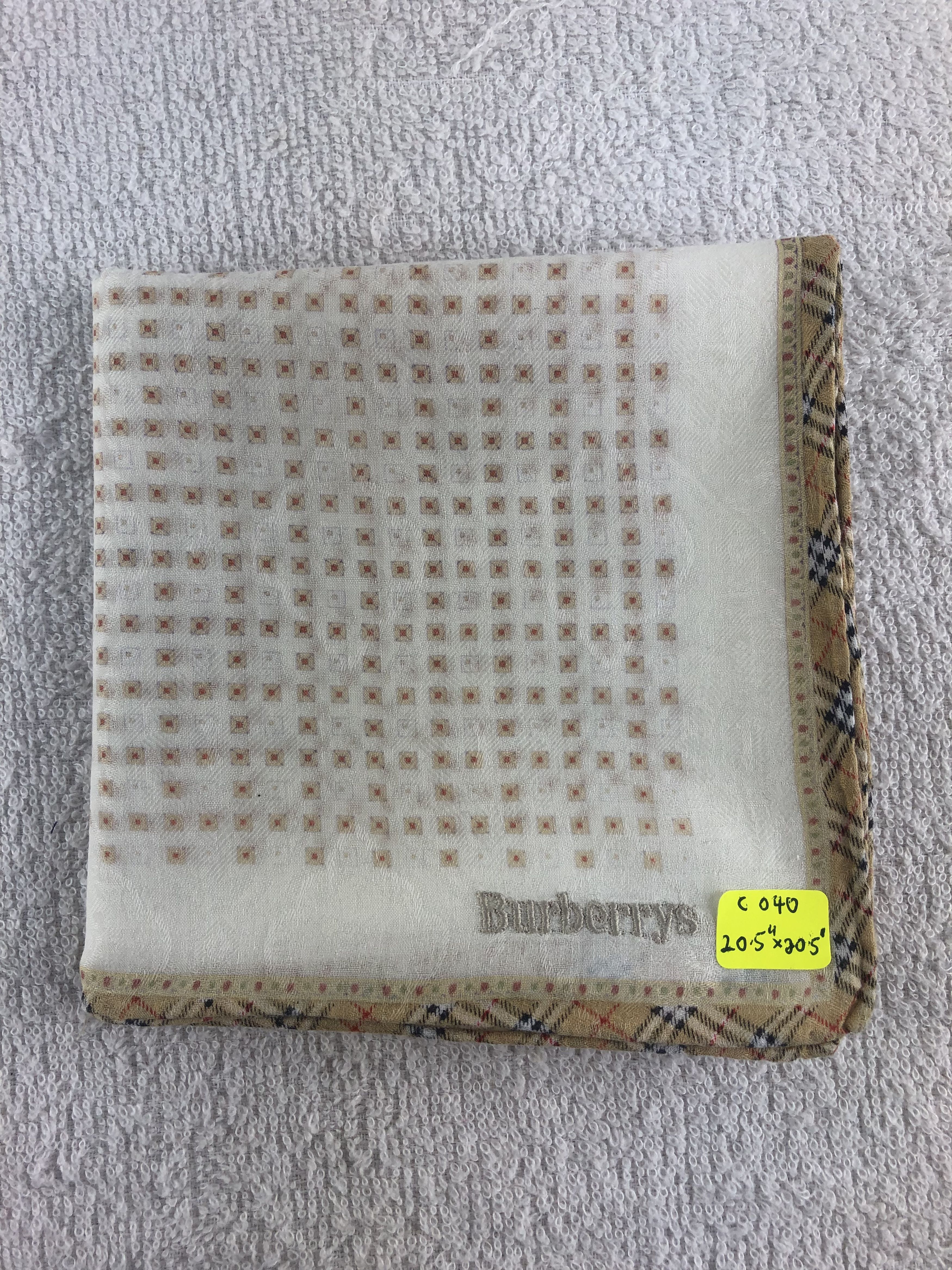 Burberry Burberry Handkerchief / Bandana / Neckerchief C040 Size ONE SIZE - 6 Thumbnail