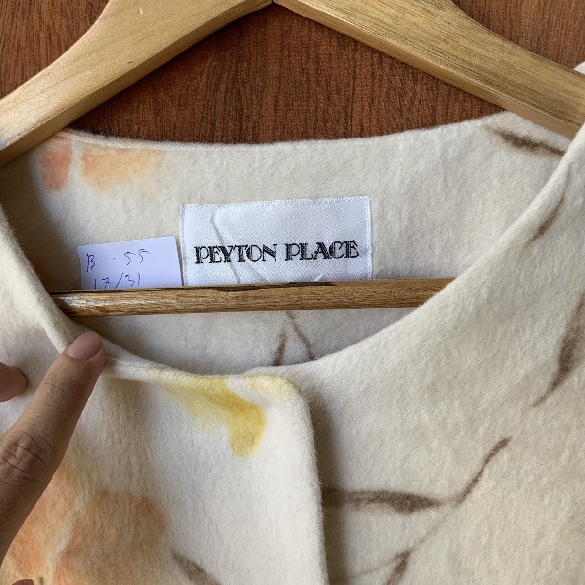 Japanese Brand × Vintage RARE Design PPFM Fleece jacket Size S / US 4 / IT 40 - 6 Thumbnail