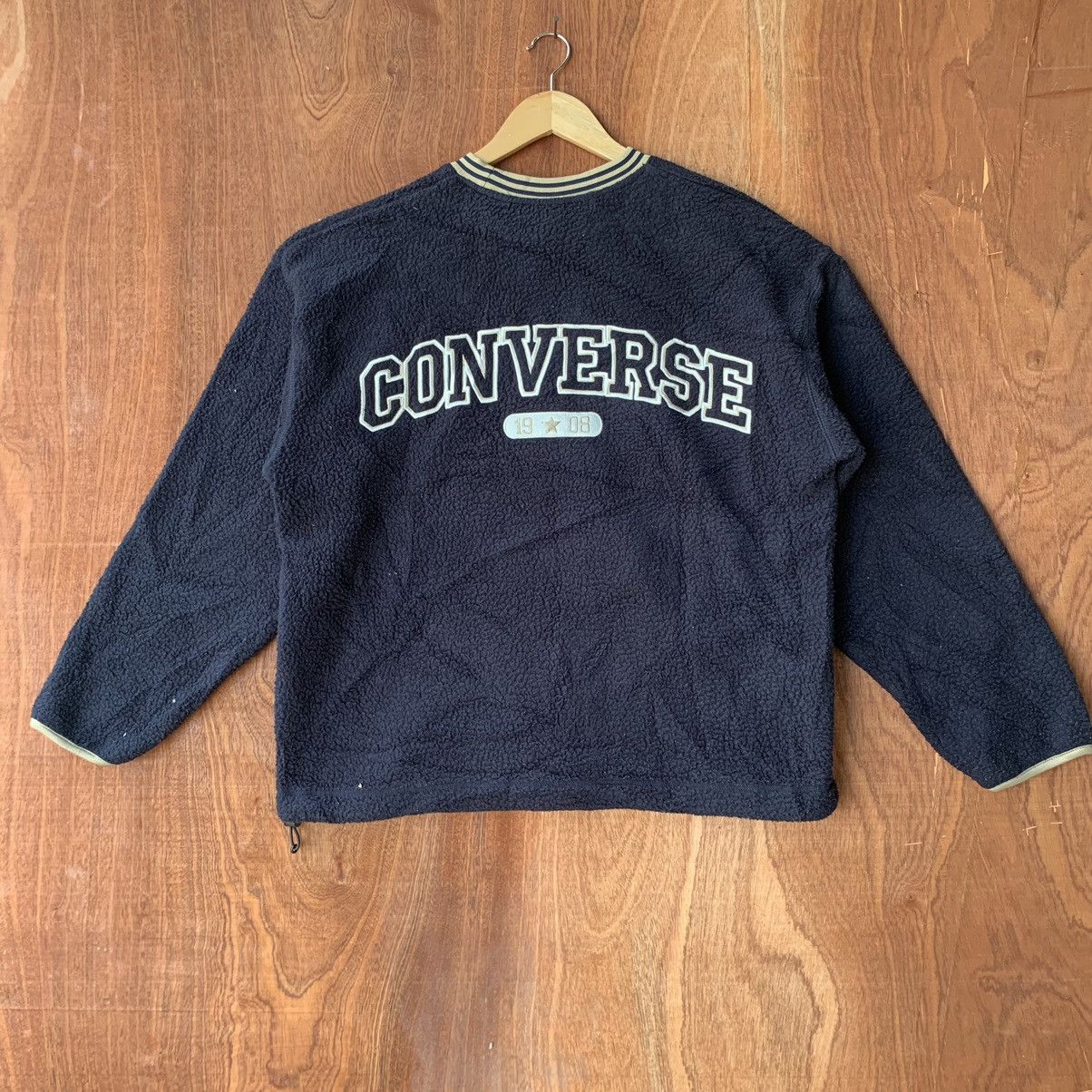 Converse × Vintage Vintage Converse spellout crewneck fleece Unisex Size XL / US 12-14 / IT 48-50 - 1 Thumbnail