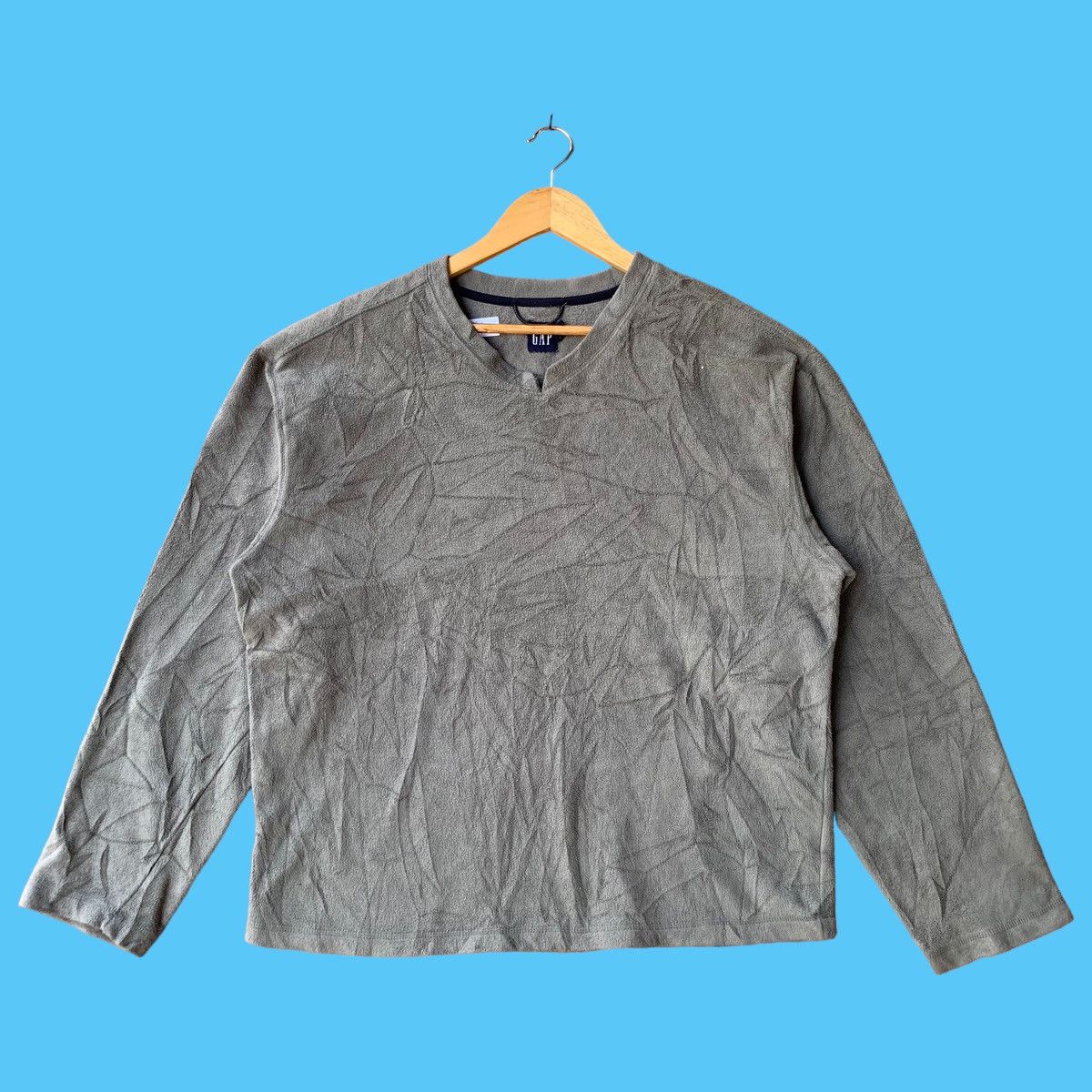 Gap crewneck fleece tee Sweat Unisex Baggy Wear