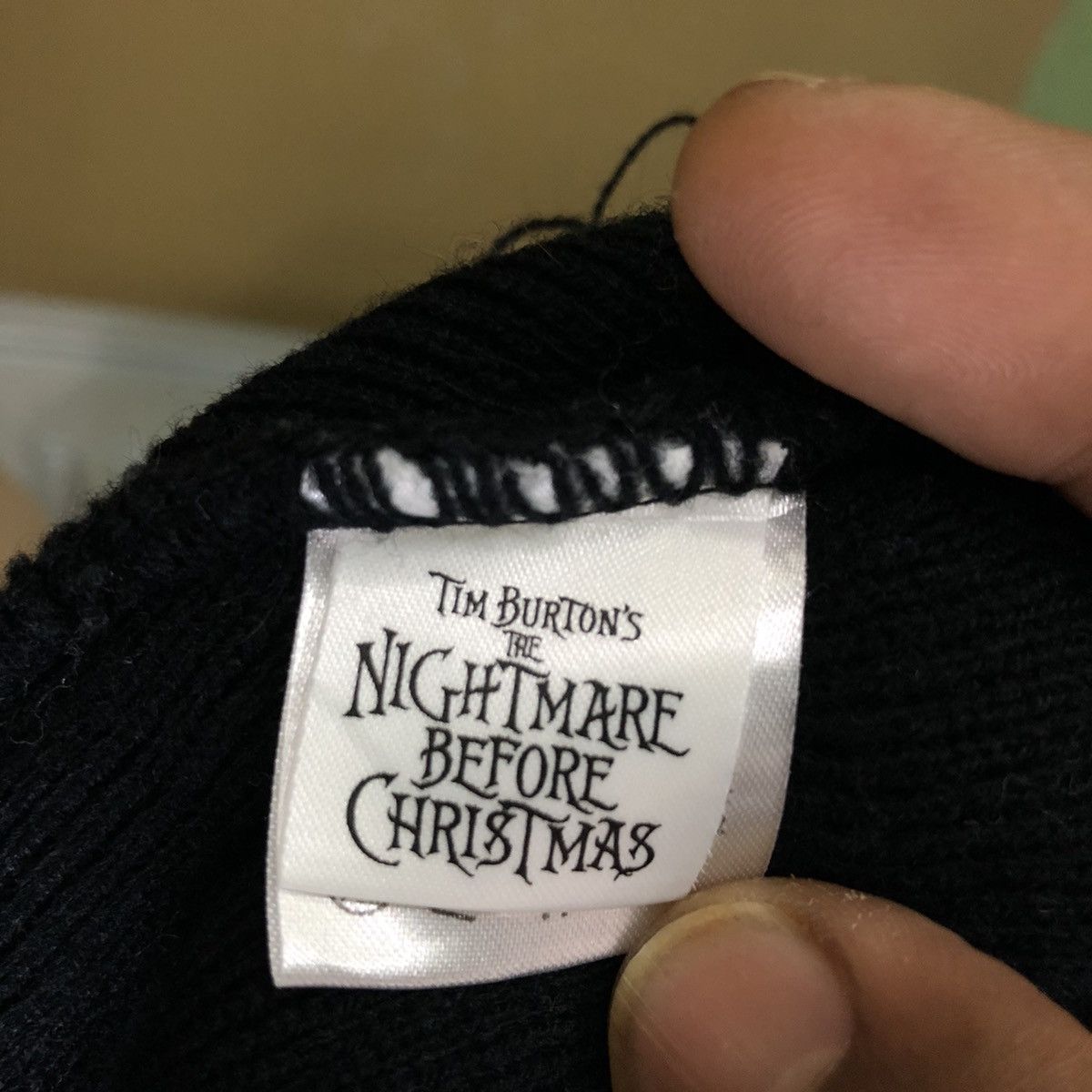 Cartoon Network Tim Burton Nightmare Before Christmas Beanie Hat Snow Cap Size ONE SIZE - 7 Thumbnail