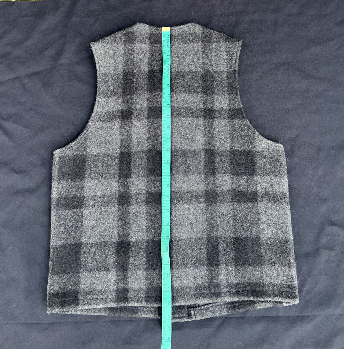 Filson Vintage 70s Filson Garment Virgin Wool Tartan Vest Size US M / EU 48-50 / 2 - 13 Thumbnail