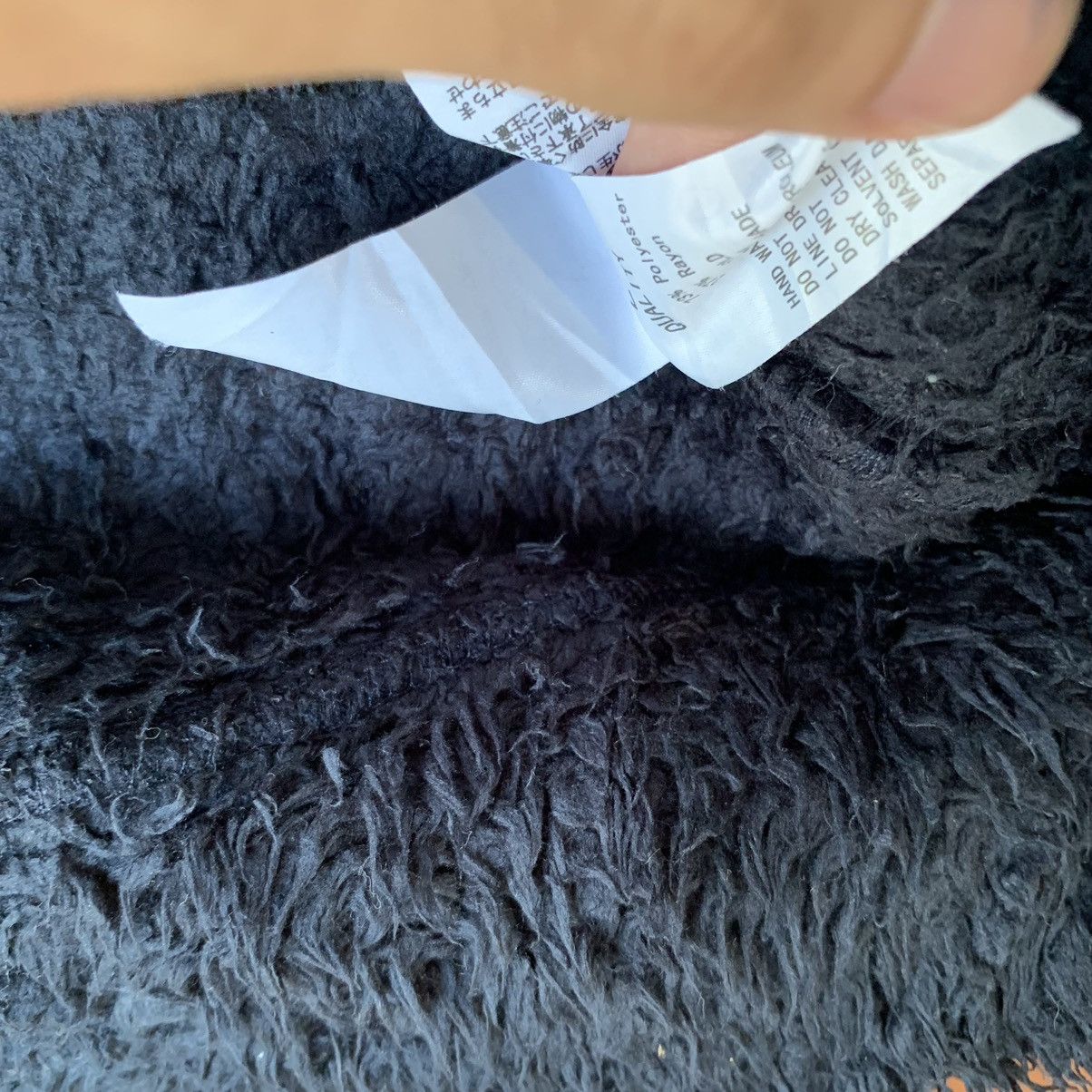 Japanese Brand Azul by moussy sheepa fleece Fluffy hoodie jacket Size US M / EU 48-50 / 2 - 8 Thumbnail