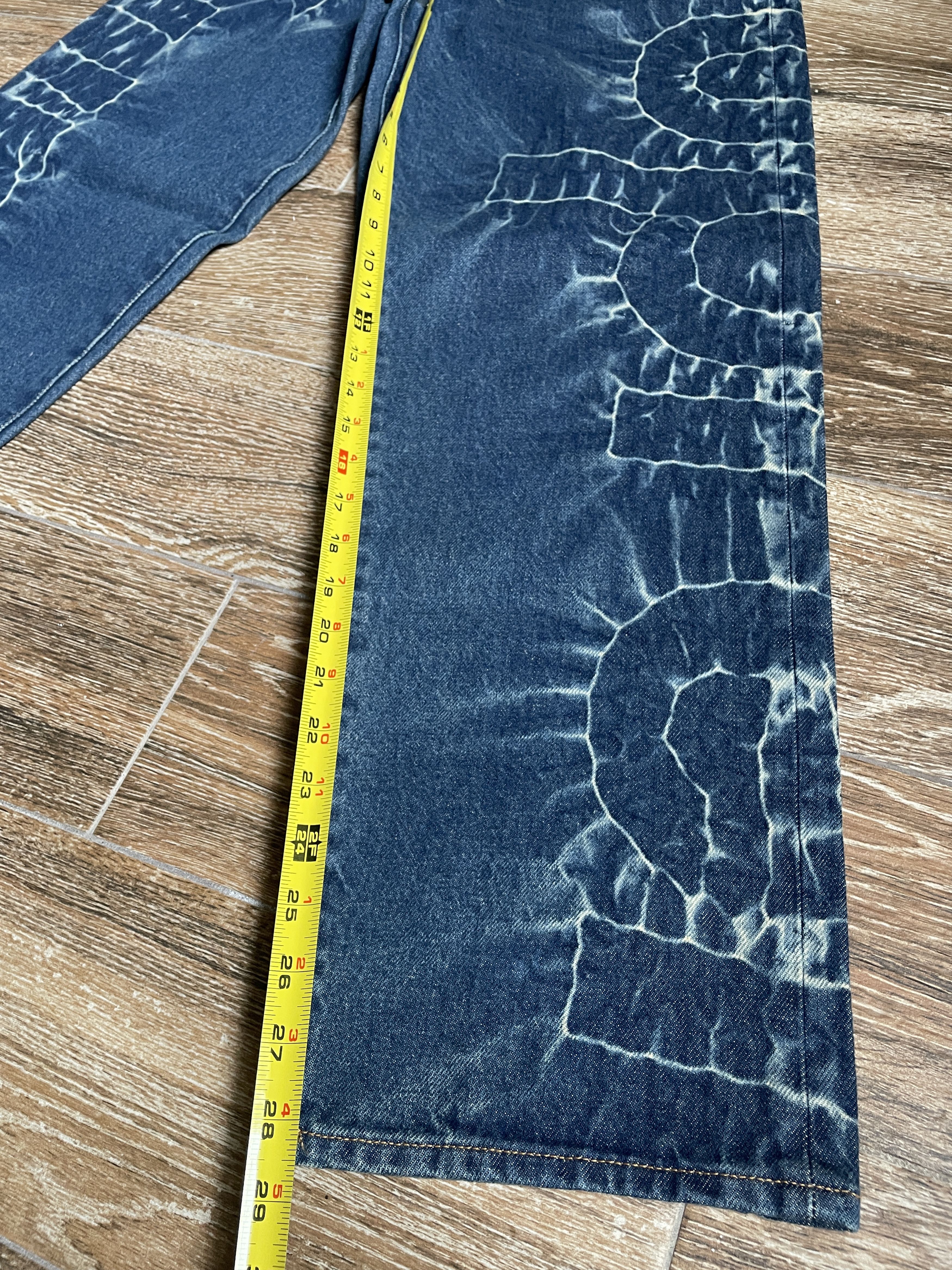 Supreme Supreme Shibori Jean Rigid Indigo Size 30 Denim NEW SS23 Size US 30 / EU 46 - 9 Thumbnail