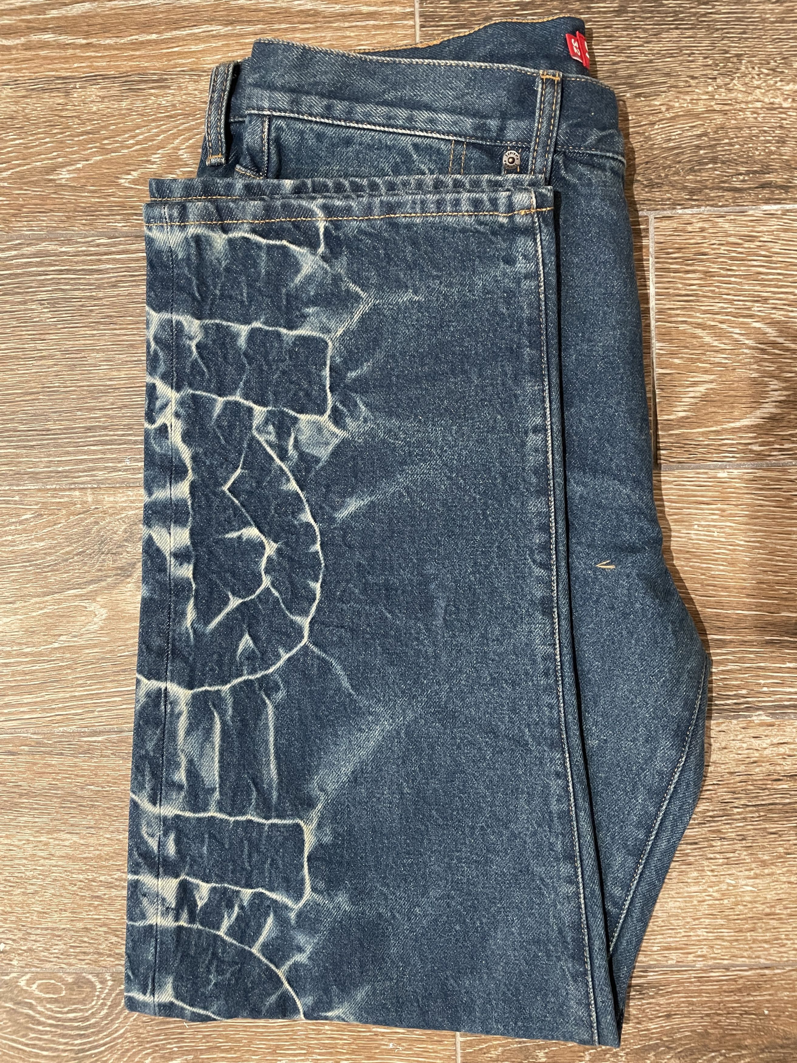 Supreme Supreme Shibori Jean Rigid Indigo Size 30 Denim NEW SS23 Size US 30 / EU 46 - 11 Thumbnail