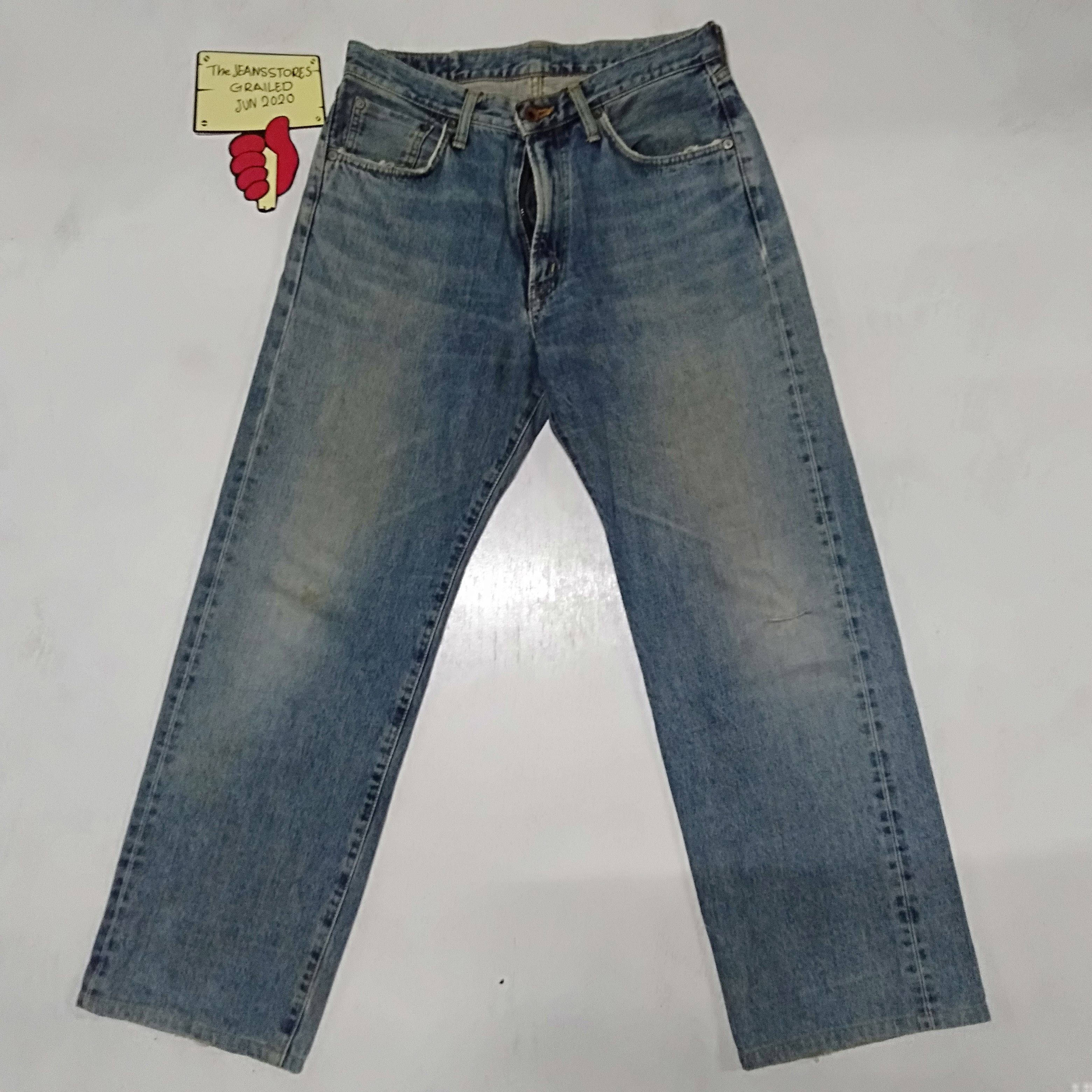 Edwin × Japanese Brand × Vintage vintage Edwin lot 505x distressed selvedge jeans japan Size US 31 - 1 Thumbnail