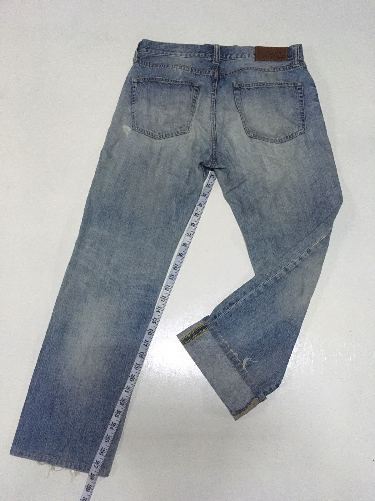 Uniqlo × Vintage Vintage uniqlo distressed jeans Size US 33 - 3 Thumbnail