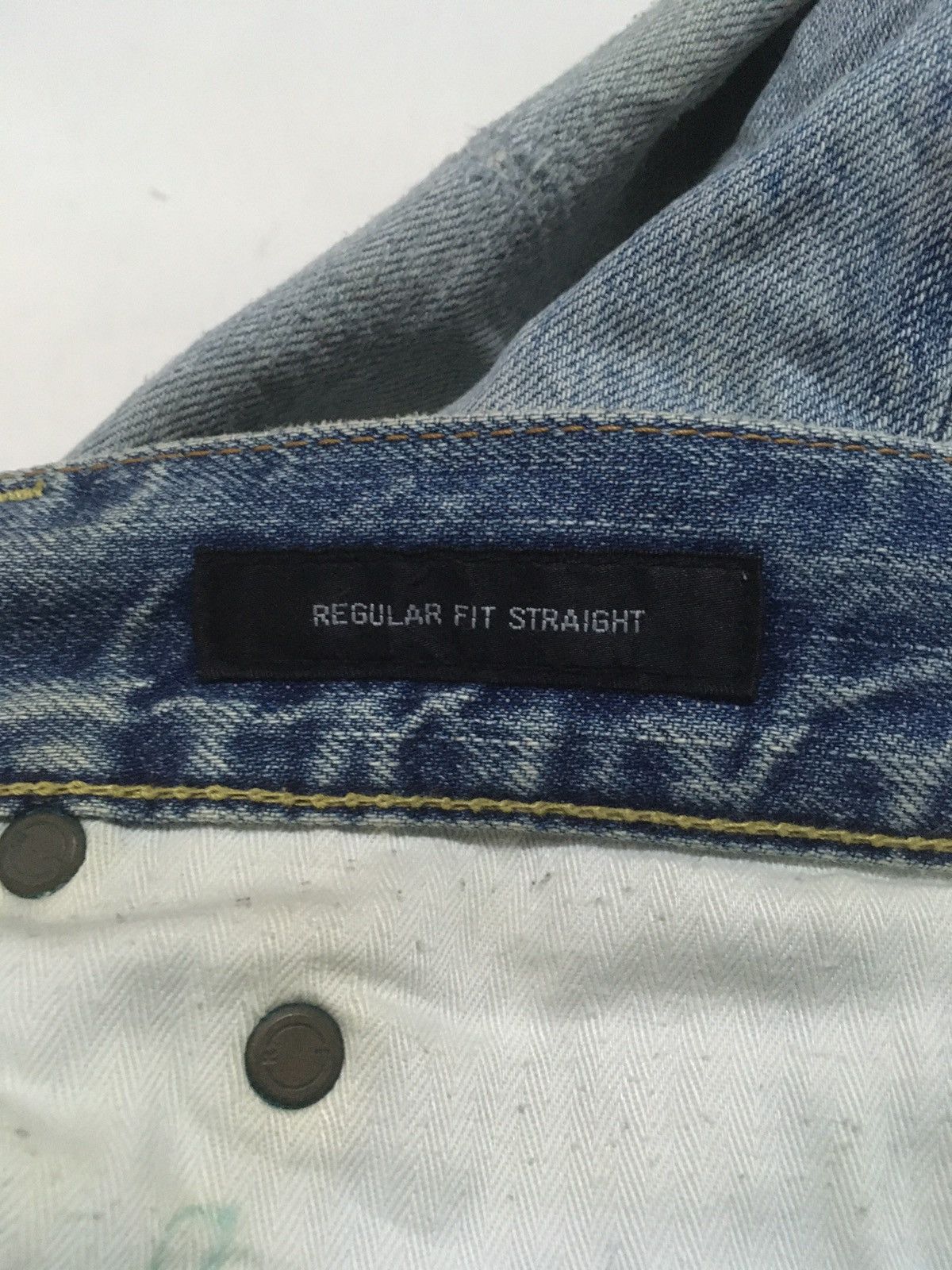 Uniqlo × Vintage Vintage uniqlo distressed jeans Size US 33 - 15 Thumbnail