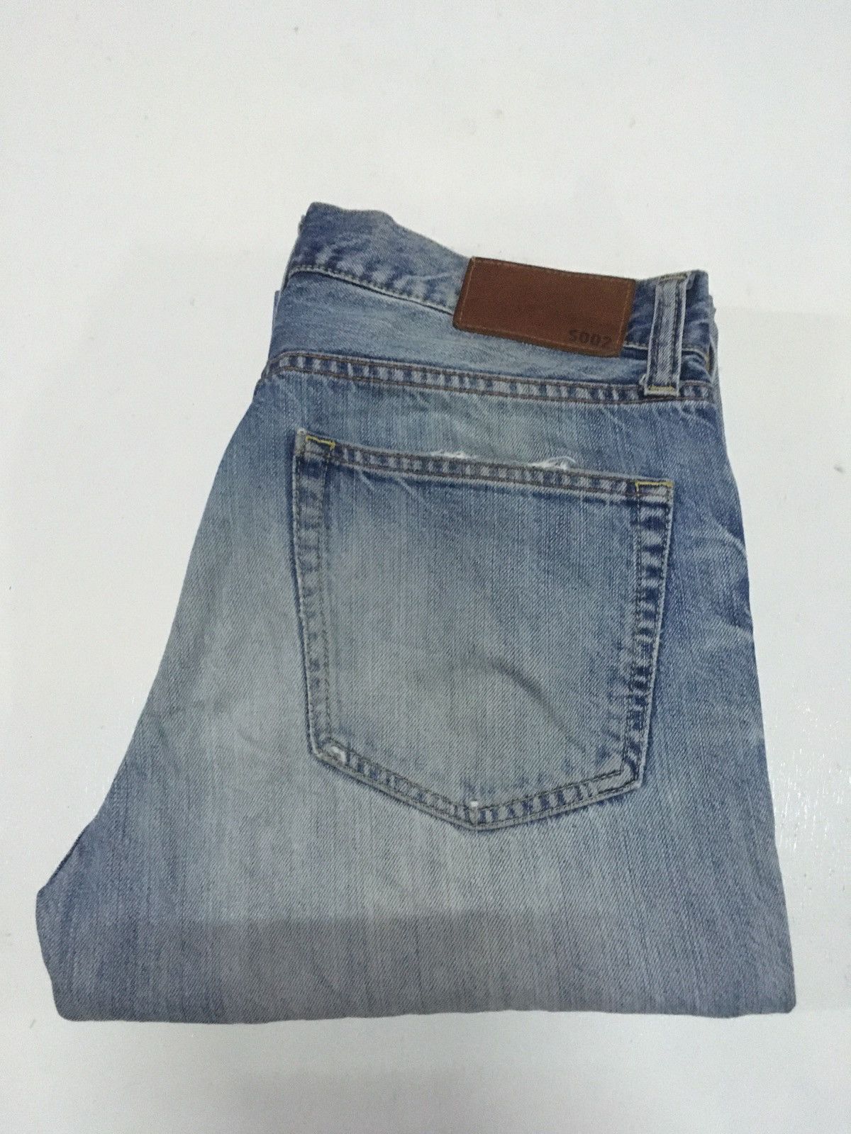 Uniqlo × Vintage Vintage uniqlo distressed jeans Size US 33 - 1 Thumbnail