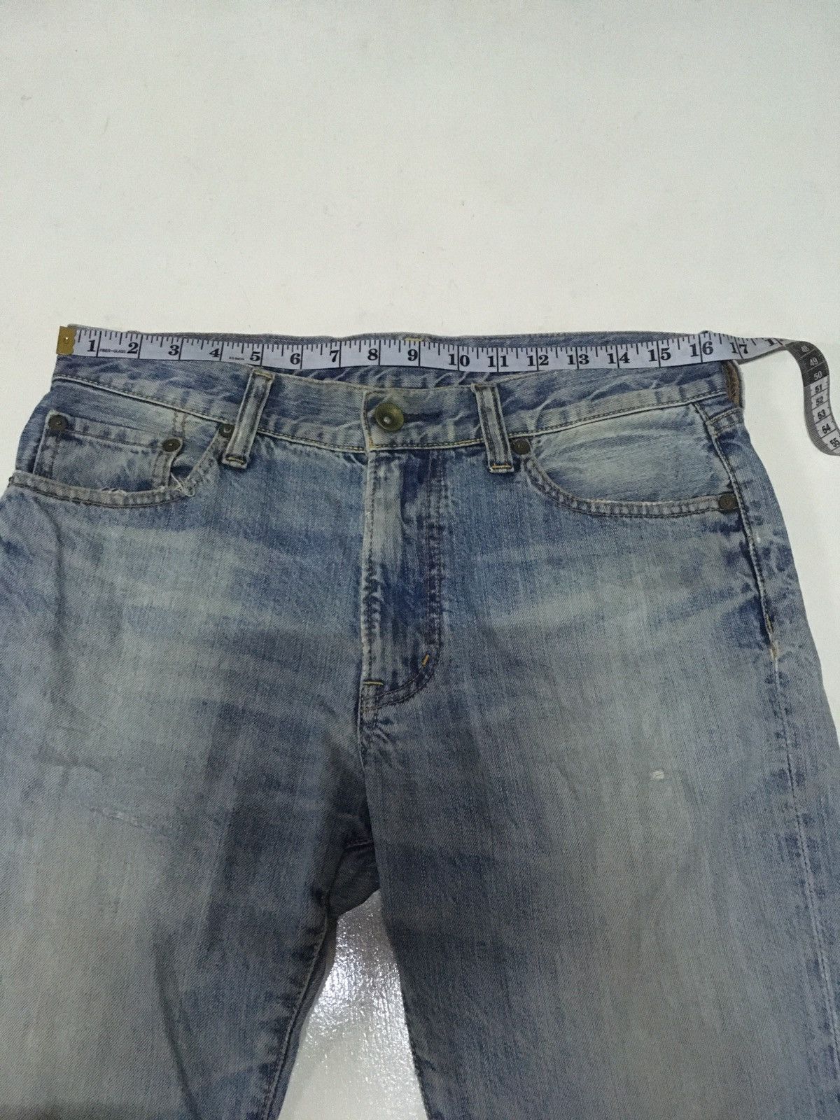 Uniqlo × Vintage Vintage uniqlo distressed jeans Size US 33 - 4 Thumbnail