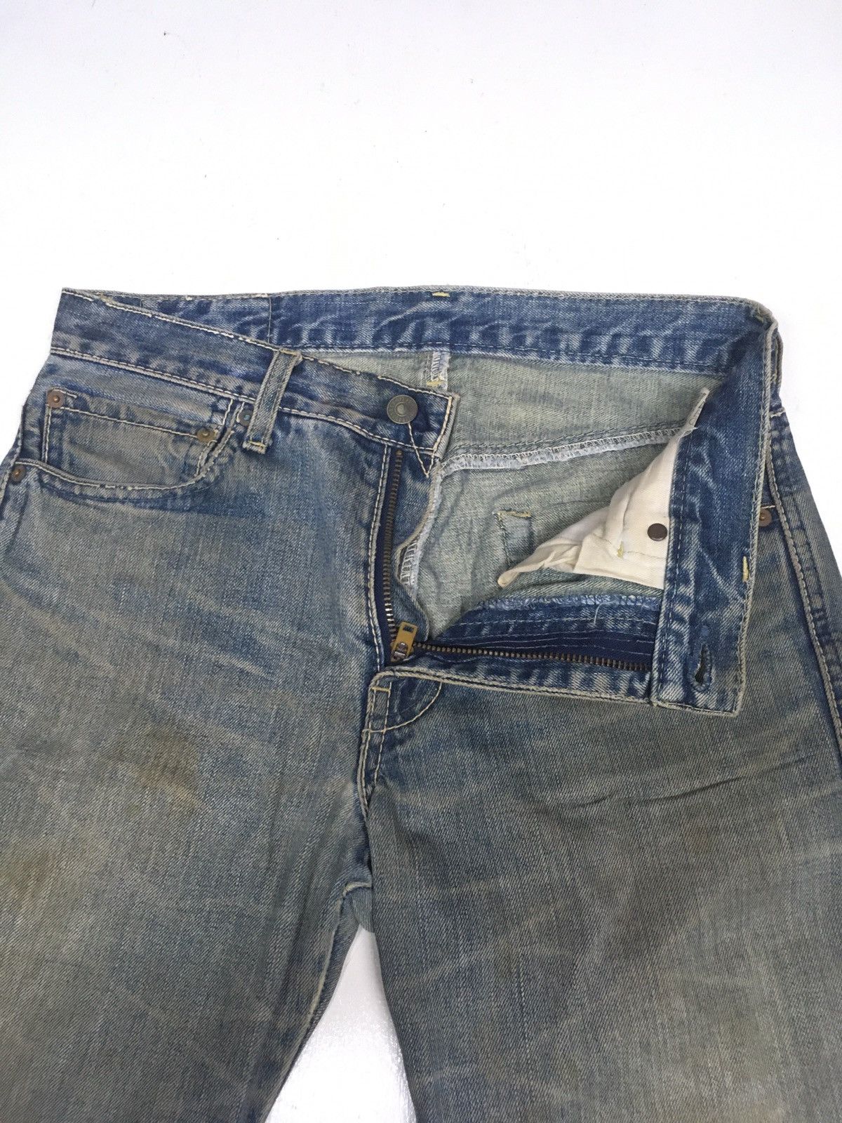 Levi's × Vintage Vintage Levi’s red loop distressed denim Size US 32 / EU 48 - 5 Thumbnail