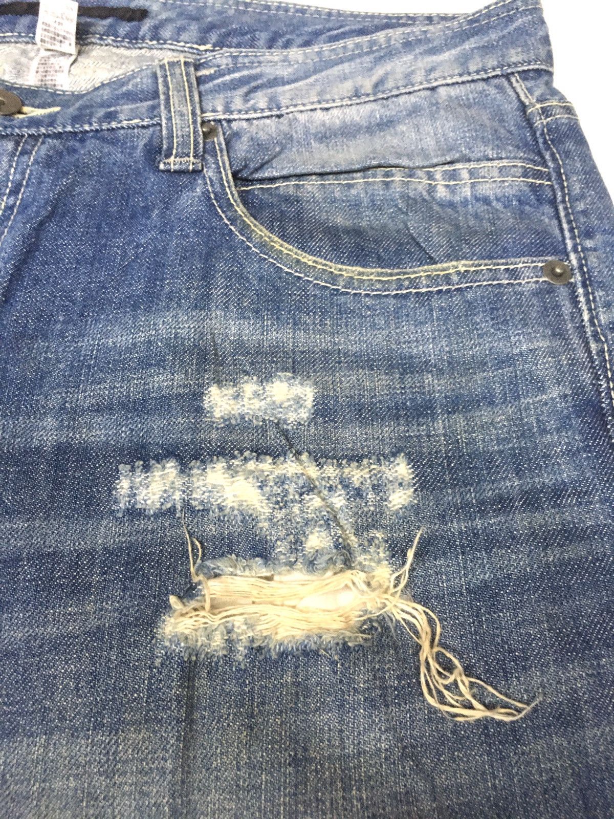 Japanese Brand × Vintage Yevs distressed denime japan Size US 33 - 7 Thumbnail