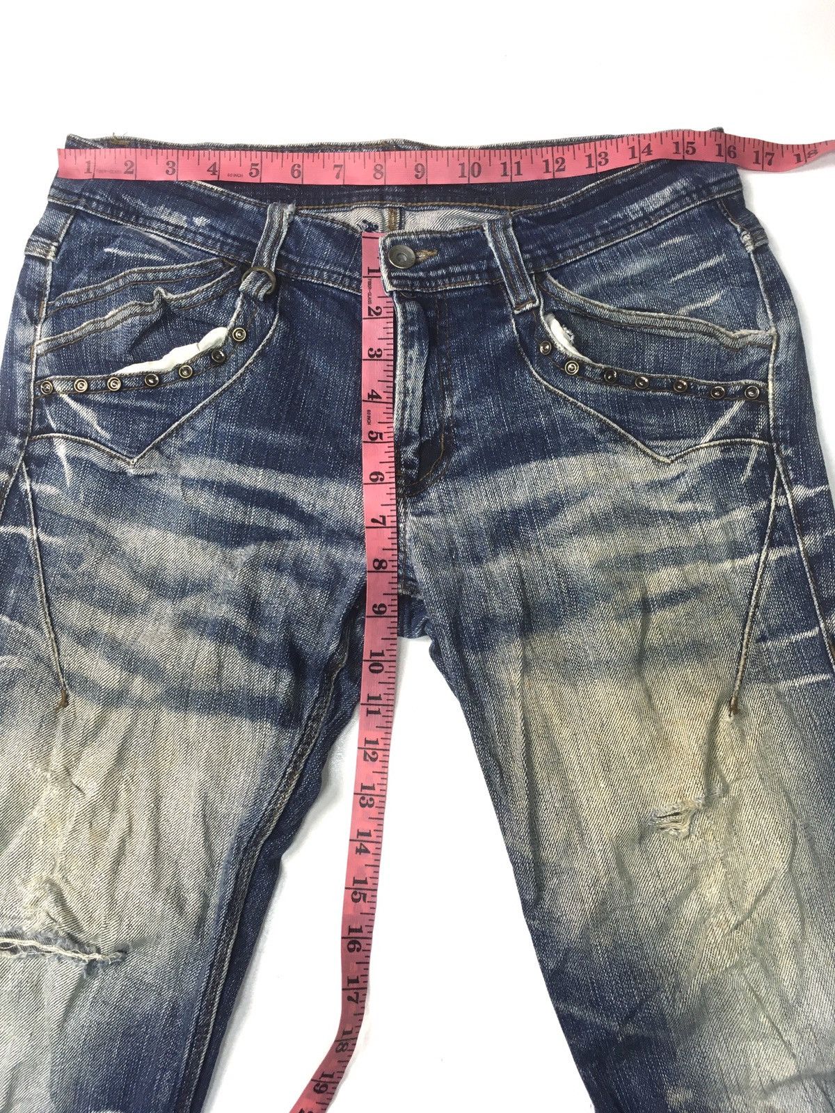 Japanese Brand × Vintage Nicole club for man distressed denim japan Size US 32 / EU 48 - 3 Thumbnail
