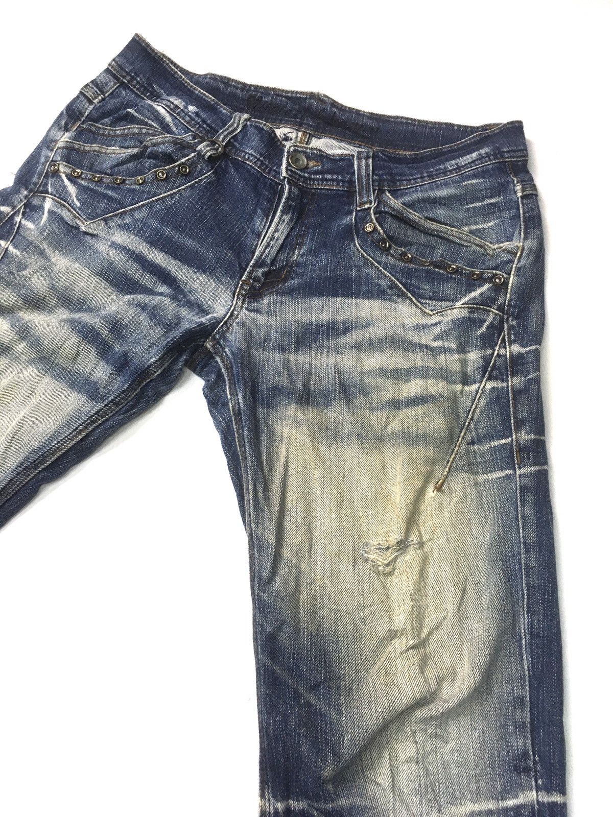 Japanese Brand × Vintage Nicole club for man distressed denim japan Size US 32 / EU 48 - 11 Thumbnail