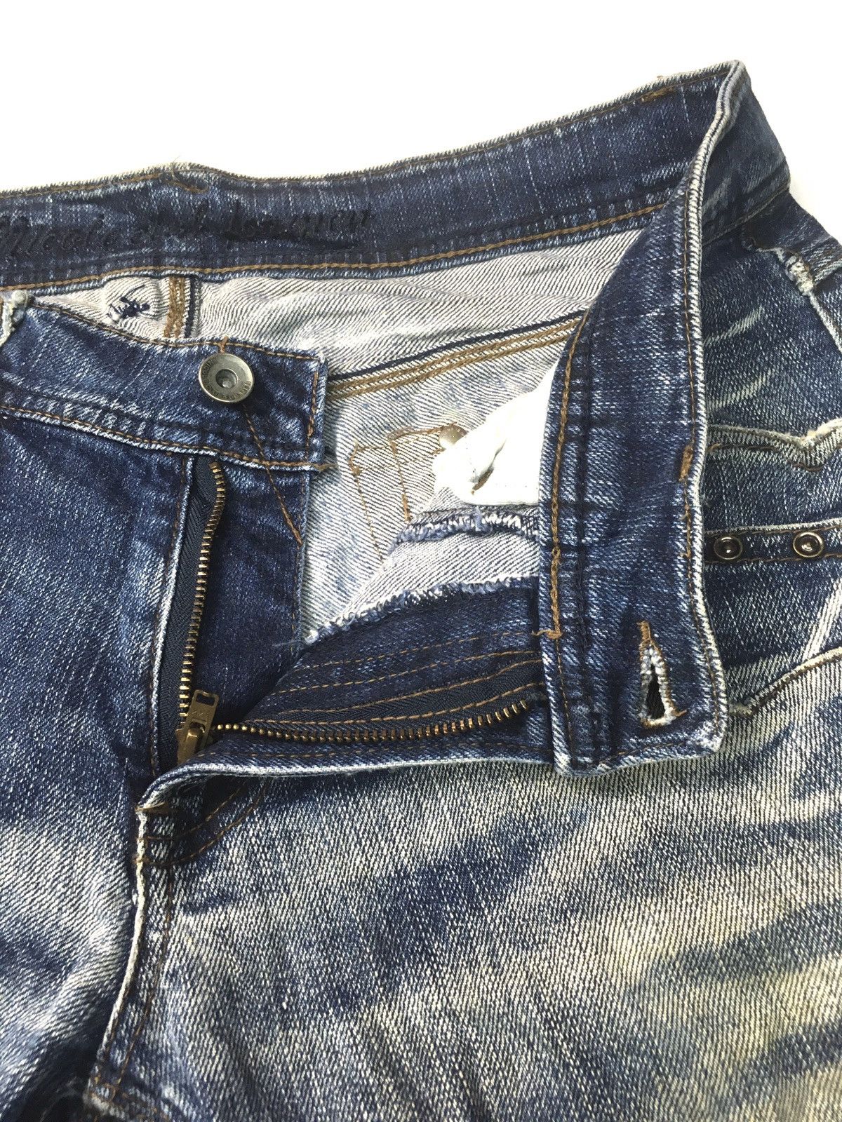 Japanese Brand × Vintage Nicole club for man distressed denim japan Size US 32 / EU 48 - 9 Thumbnail
