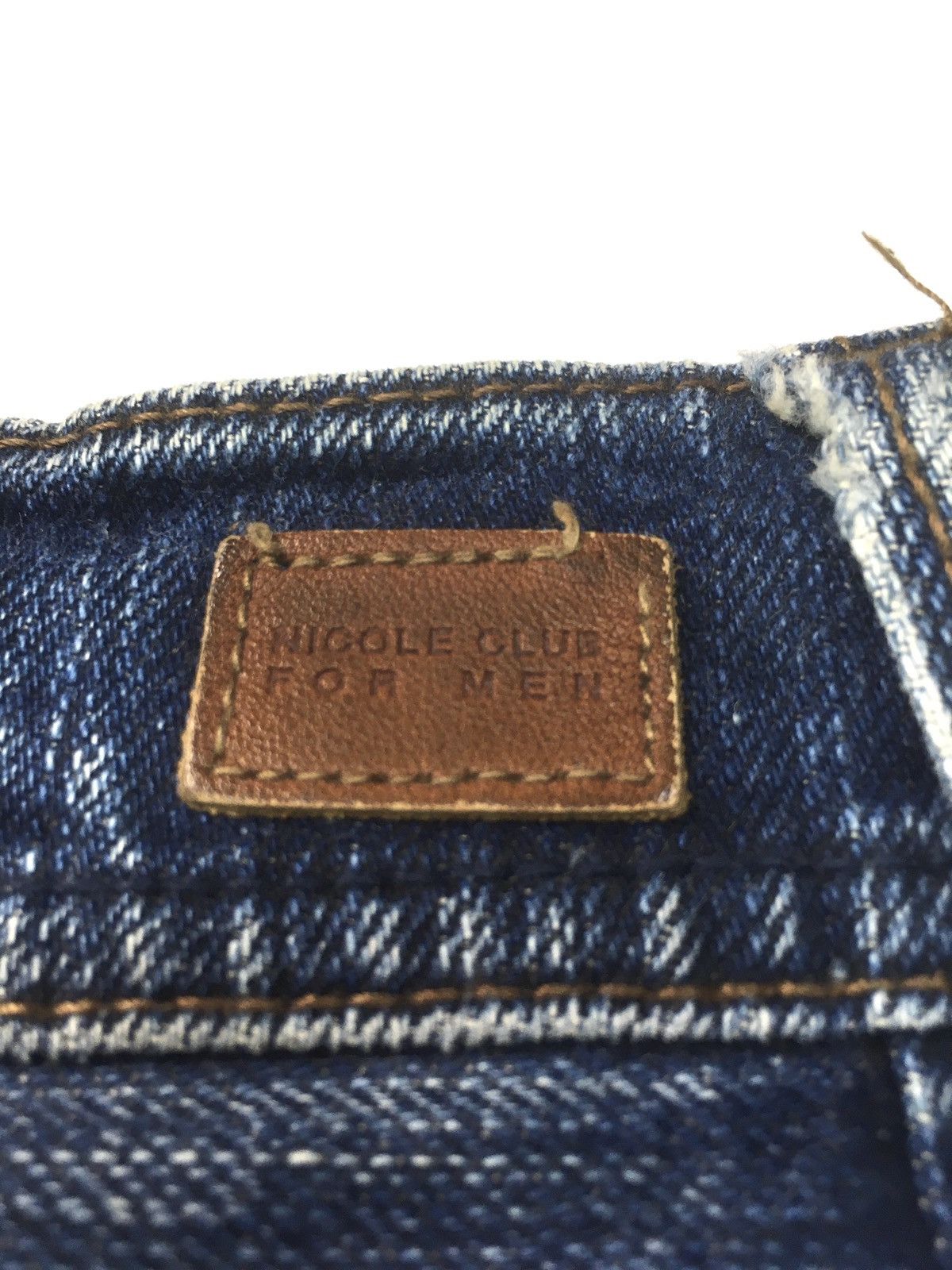Japanese Brand × Vintage Nicole club for man distressed denim japan Size US 32 / EU 48 - 17 Thumbnail