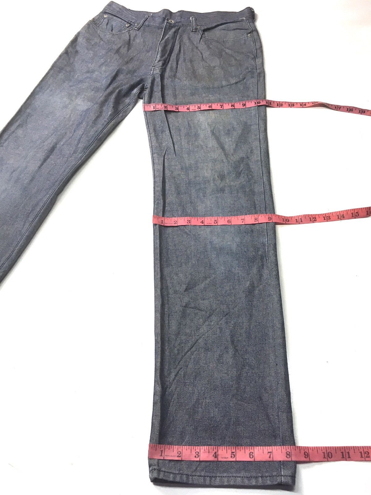 Japanese Brand × Uniqlo × Vintage vintage uniqlo distressed denim japan Size US 32 / EU 48 - 4 Thumbnail