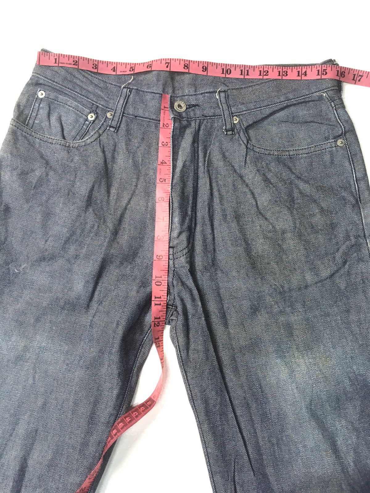 Japanese Brand × Uniqlo × Vintage vintage uniqlo distressed denim japan Size US 32 / EU 48 - 3 Thumbnail