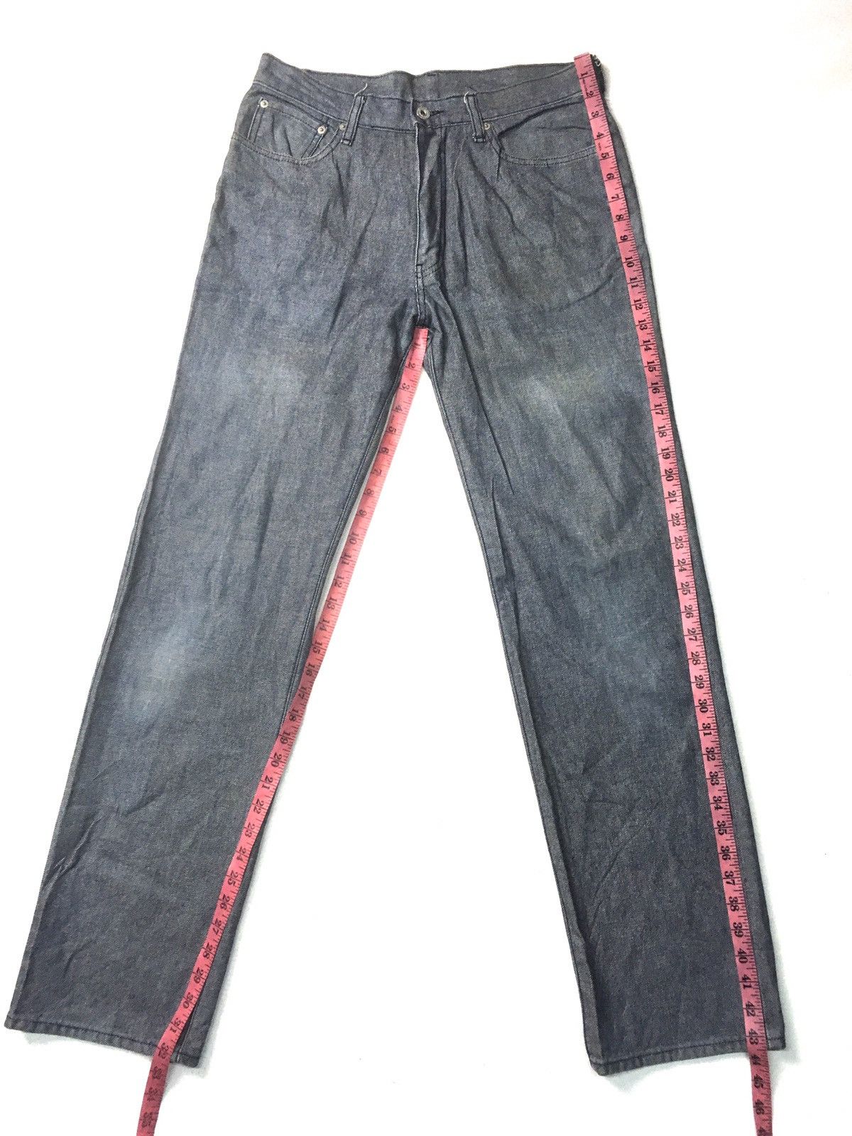 Japanese Brand × Uniqlo × Vintage vintage uniqlo distressed denim japan Size US 32 / EU 48 - 2 Thumbnail