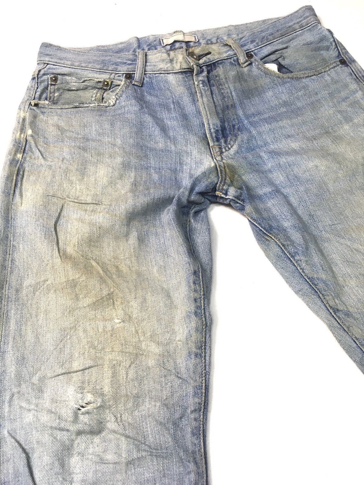 Japanese Brand × Uniqlo × Vintage Vintage uniqlo regular fit, distressed selvage jeans japan Size US 32 / EU 48 - 9 Thumbnail
