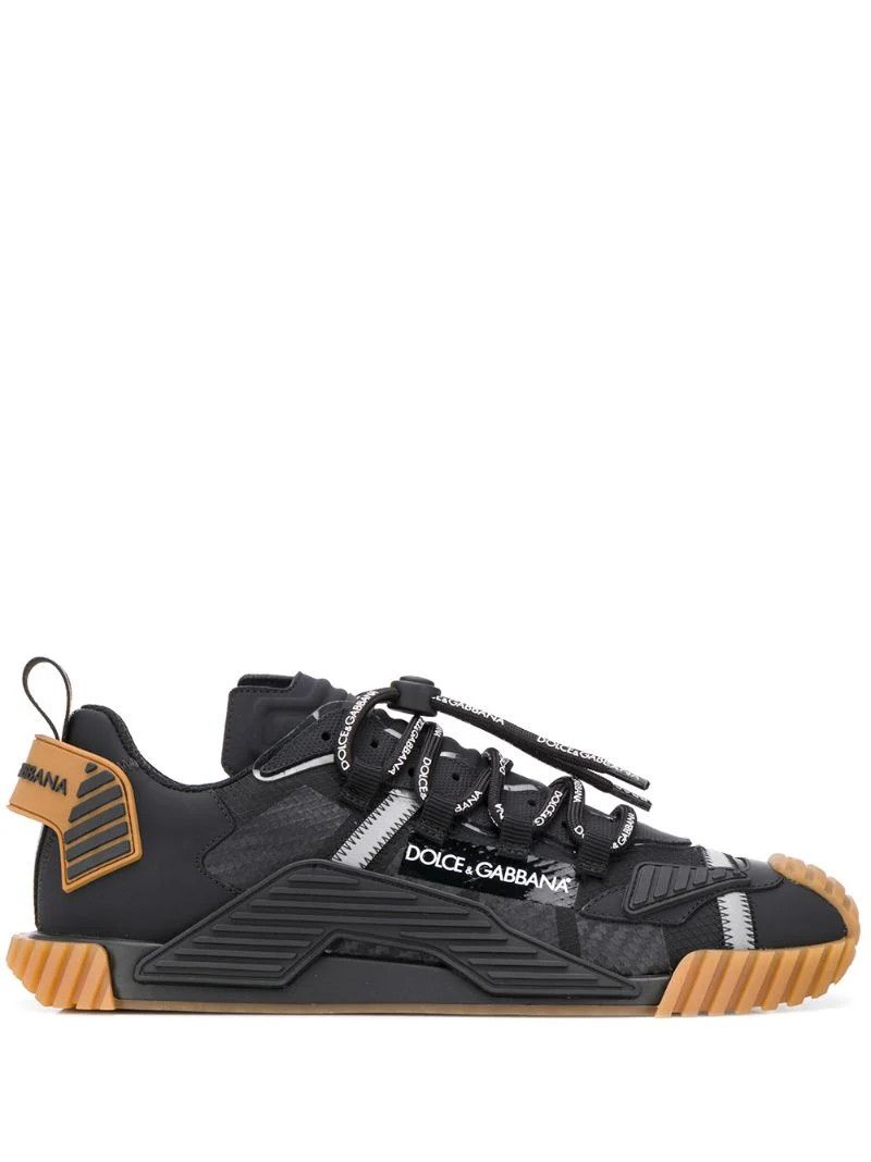 Black NS1 Low-Top Sneakers
