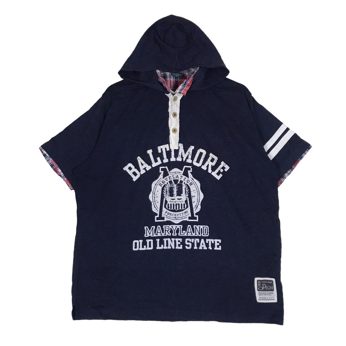 Vintage Baltimore Maryland Outdoor Union Made Hoodie Shirt
