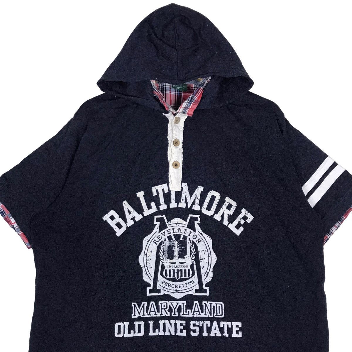 Vintage Baltimore Maryland Outdoor Union Made Hoodie Shirt