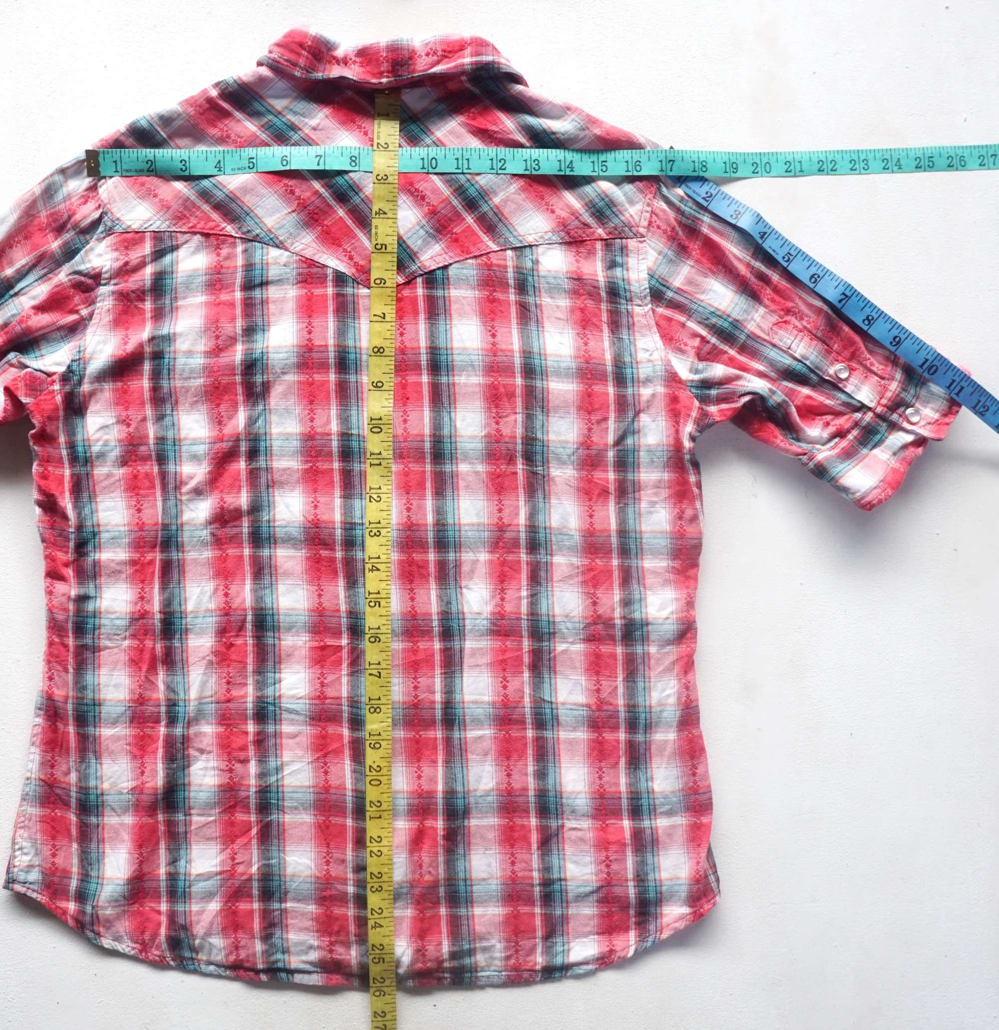 Flannel × Von Dutch VON DUTCH Hooded Zipper Plaid Shirt Size M / US 6-8 / IT 42-44 - 16 Thumbnail