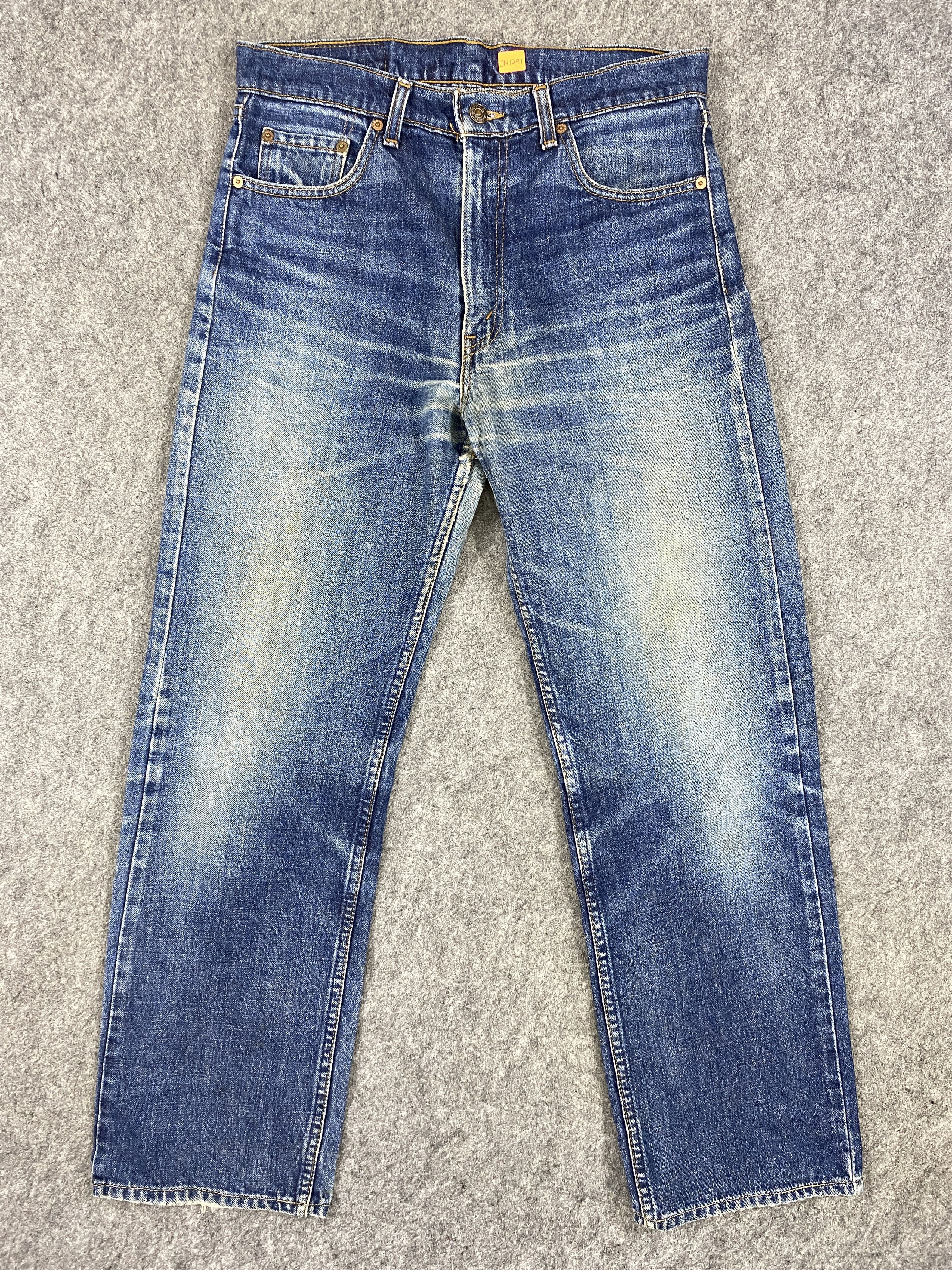 Levi's Blue Distressed Vintage Levi's 509 31x29 Denim -JN1291 Size US 31 - 1 Thumbnail