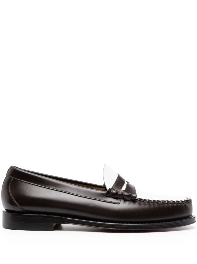 Brown Weejuns Heritage Larson Leather Loafers