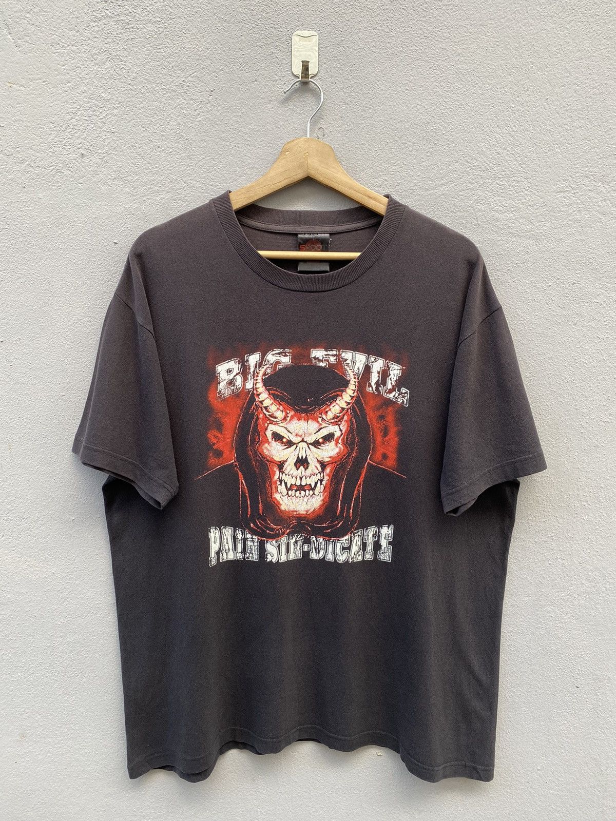 Vintage Vintage WWE/WWF The Undertaker Big Evil Pain Sin-Dicate Size US L / EU 52-54 / 3 - 3 Thumbnail
