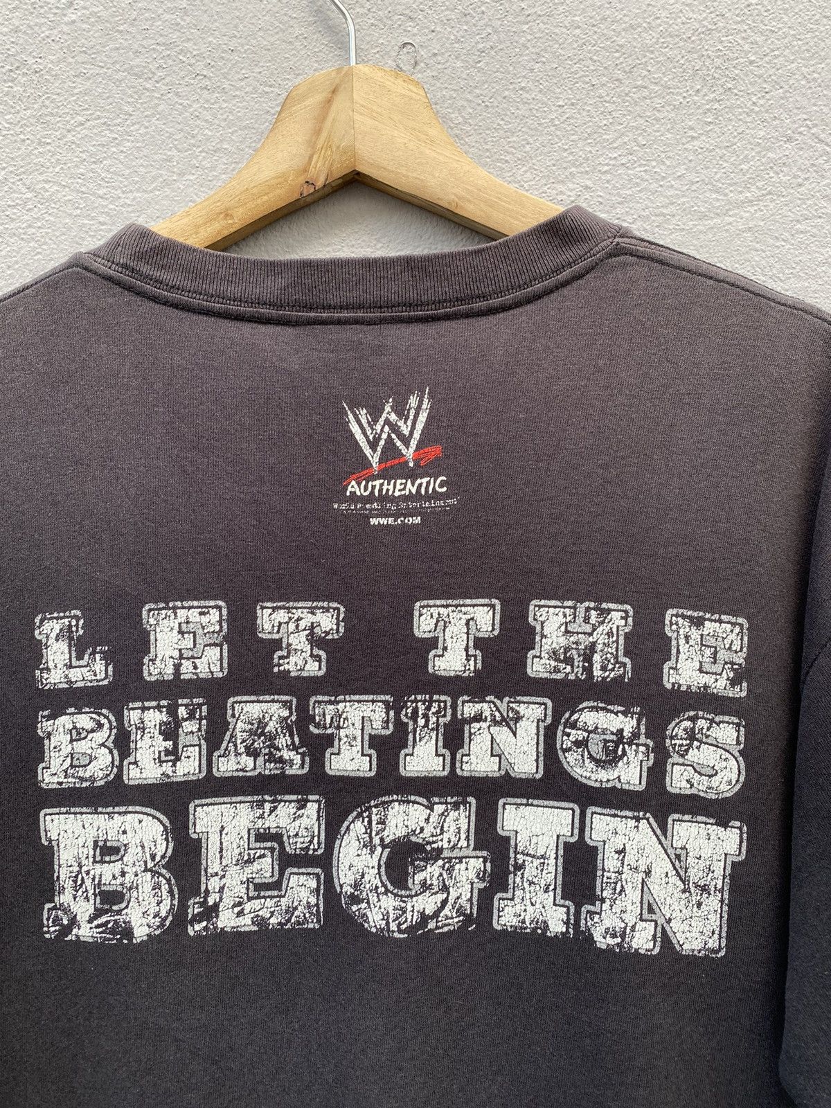 Vintage Vintage WWE/WWF The Undertaker Big Evil Pain Sin-Dicate Size US L / EU 52-54 / 3 - 10 Thumbnail