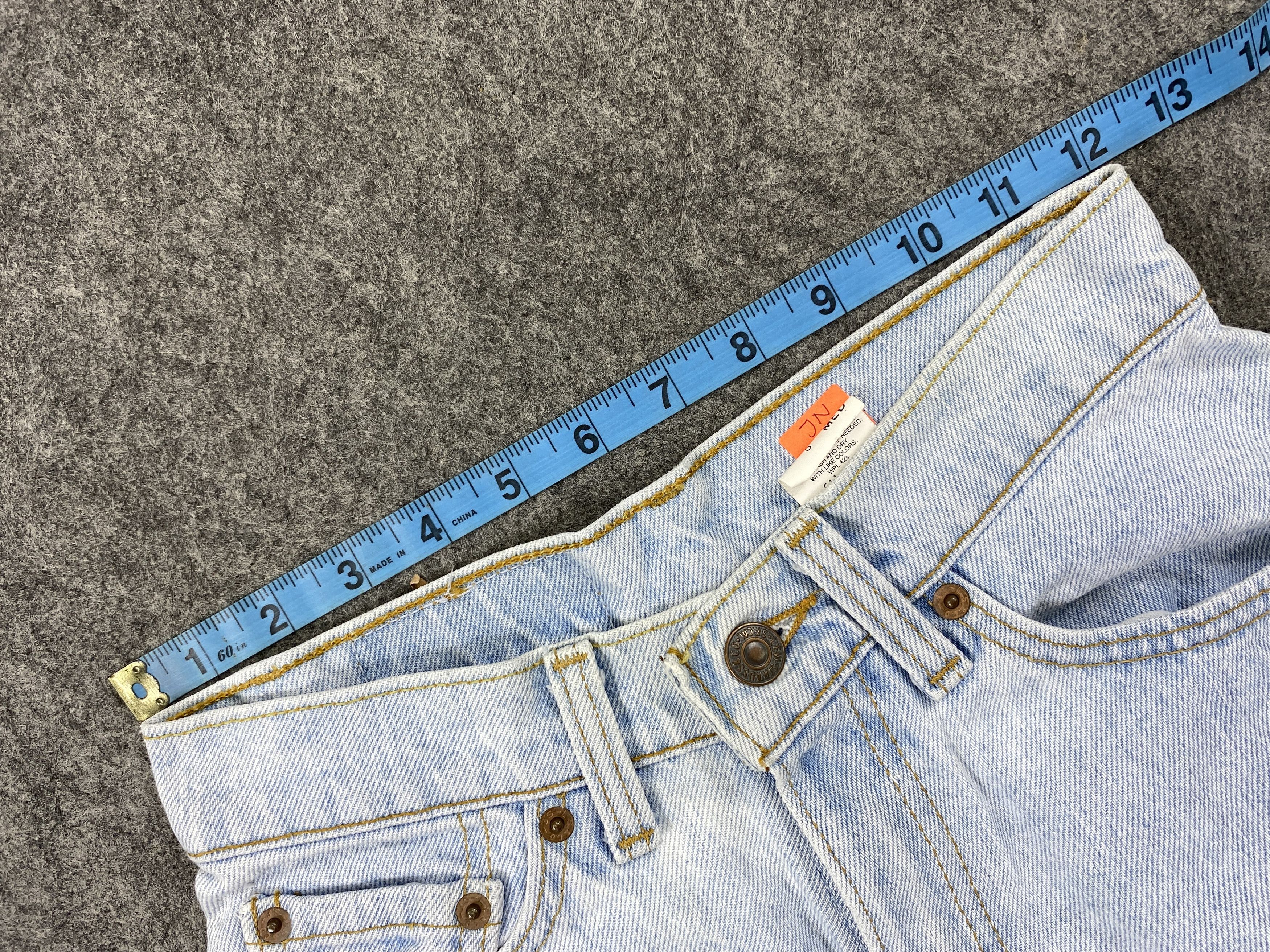 Levi's Light Blue Wash Vintage Levi's 512 USA 24x31 Denim -JN1410 Size US 26 / EU 42 - 5 Thumbnail