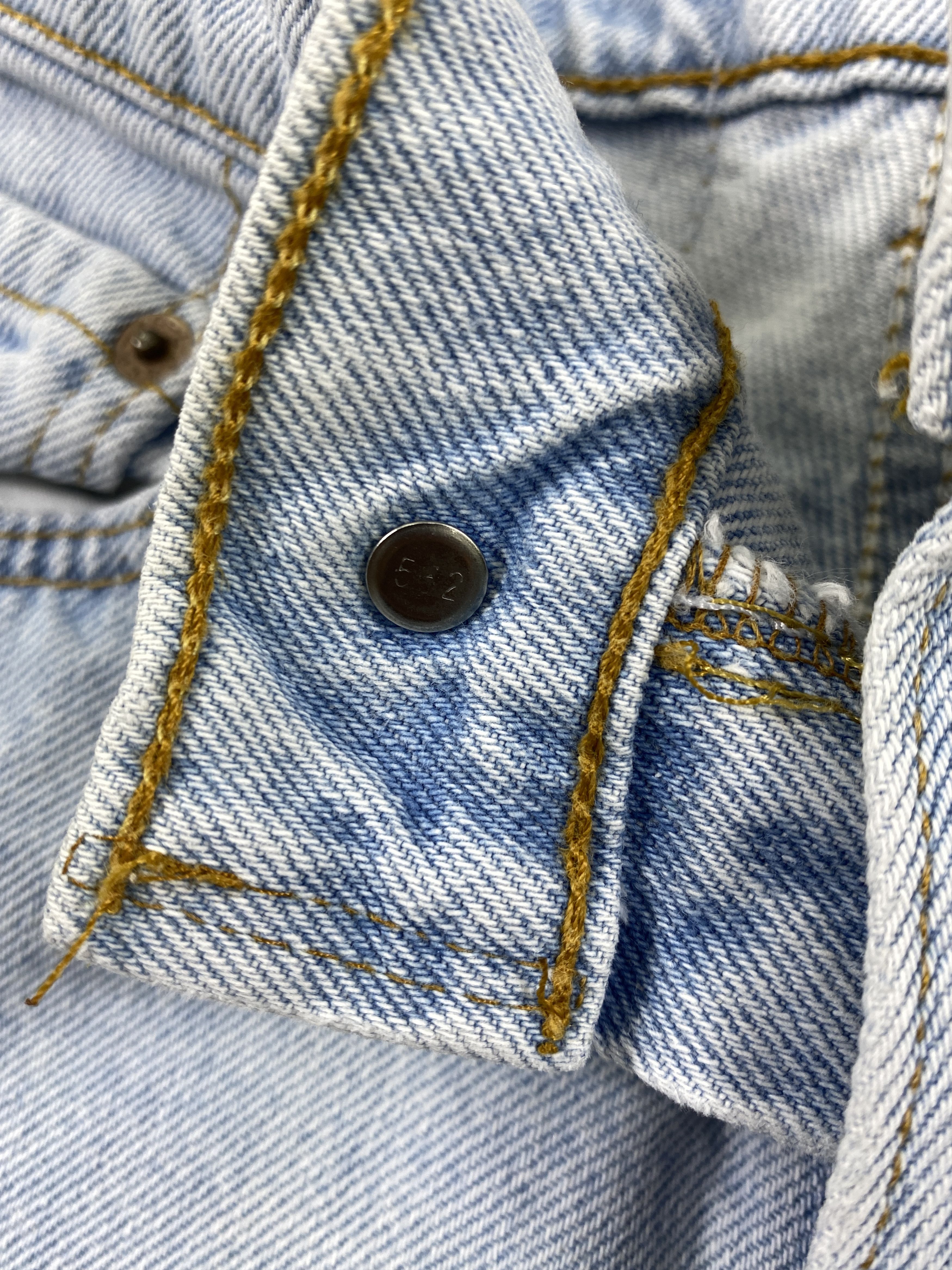 Levi's Light Blue Wash Vintage Levi's 512 USA 24x31 Denim -JN1410 Size US 26 / EU 42 - 7 Thumbnail