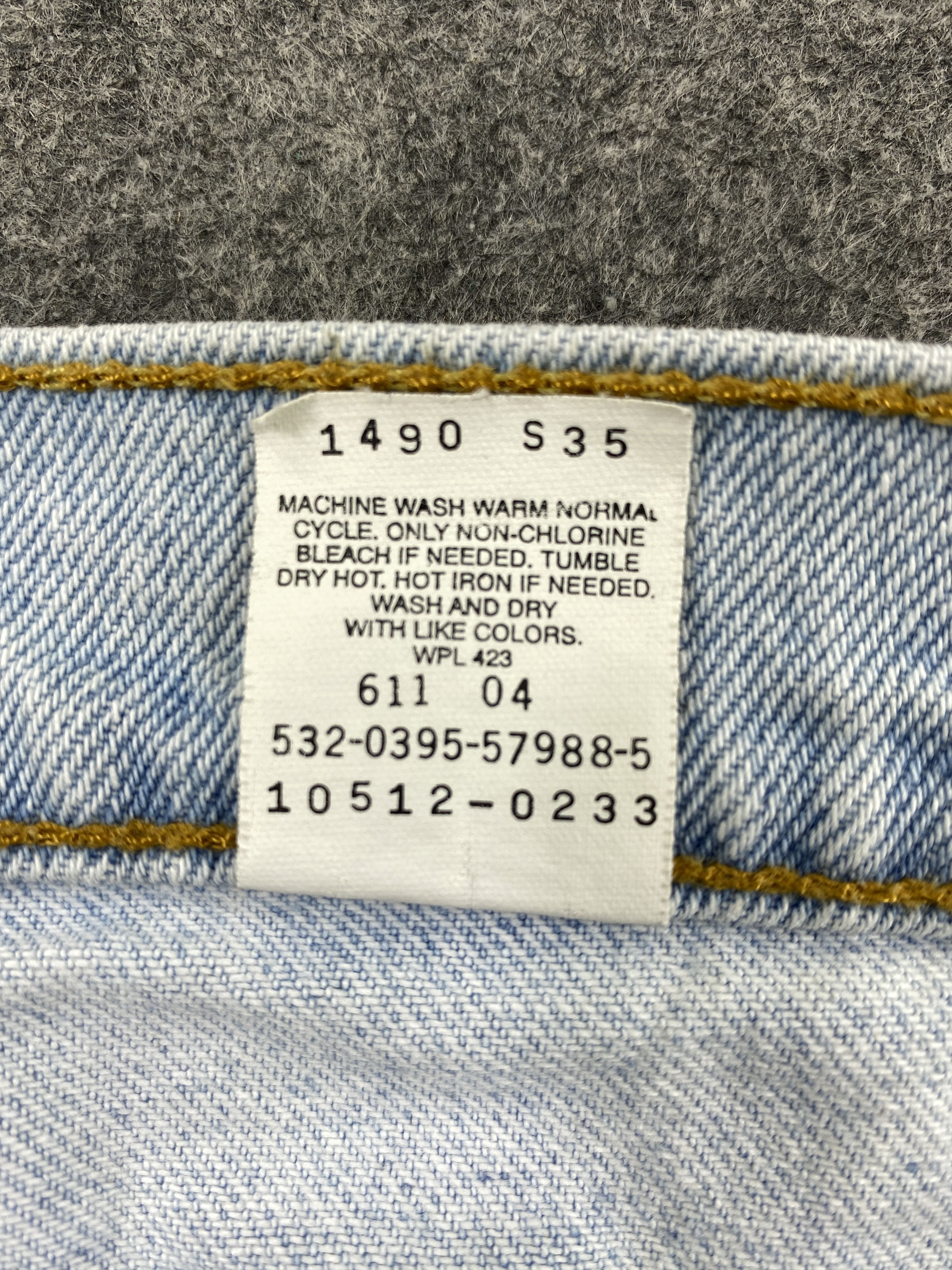 Levi's Light Blue Wash Vintage Levi's 512 USA 24x31 Denim -JN1410 Size US 26 / EU 42 - 9 Thumbnail