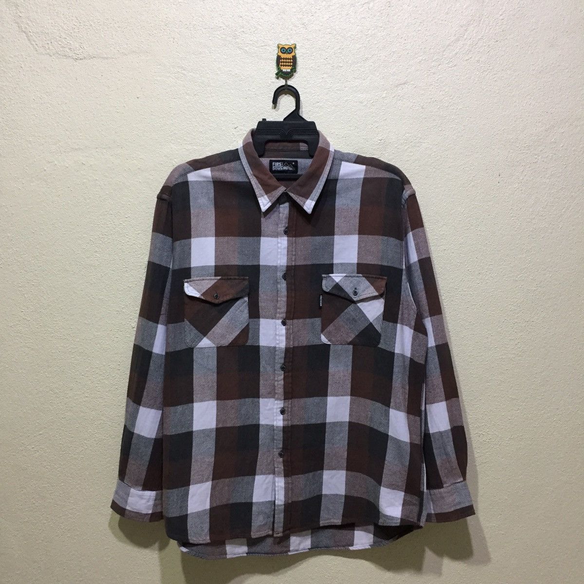 Flannel First Down Flannel Button Up size 4L / XL Size US XL / EU 56 / 4 - 1 Thumbnail