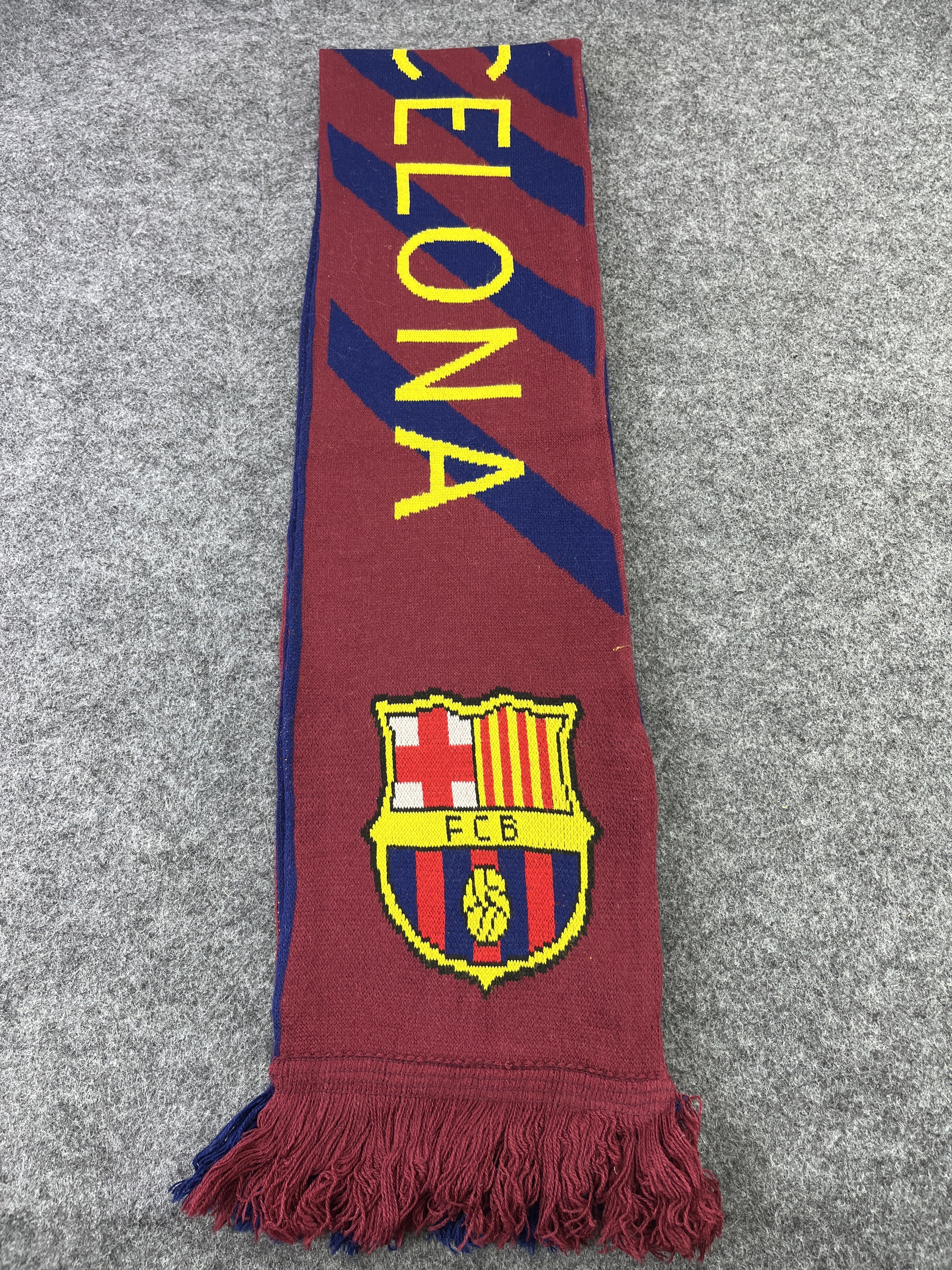 Vintage VINTAGE F.C BARCELONA SCARVES / MUFFLER / NECKWEAR T152 Size ONE SIZE - 3 Thumbnail