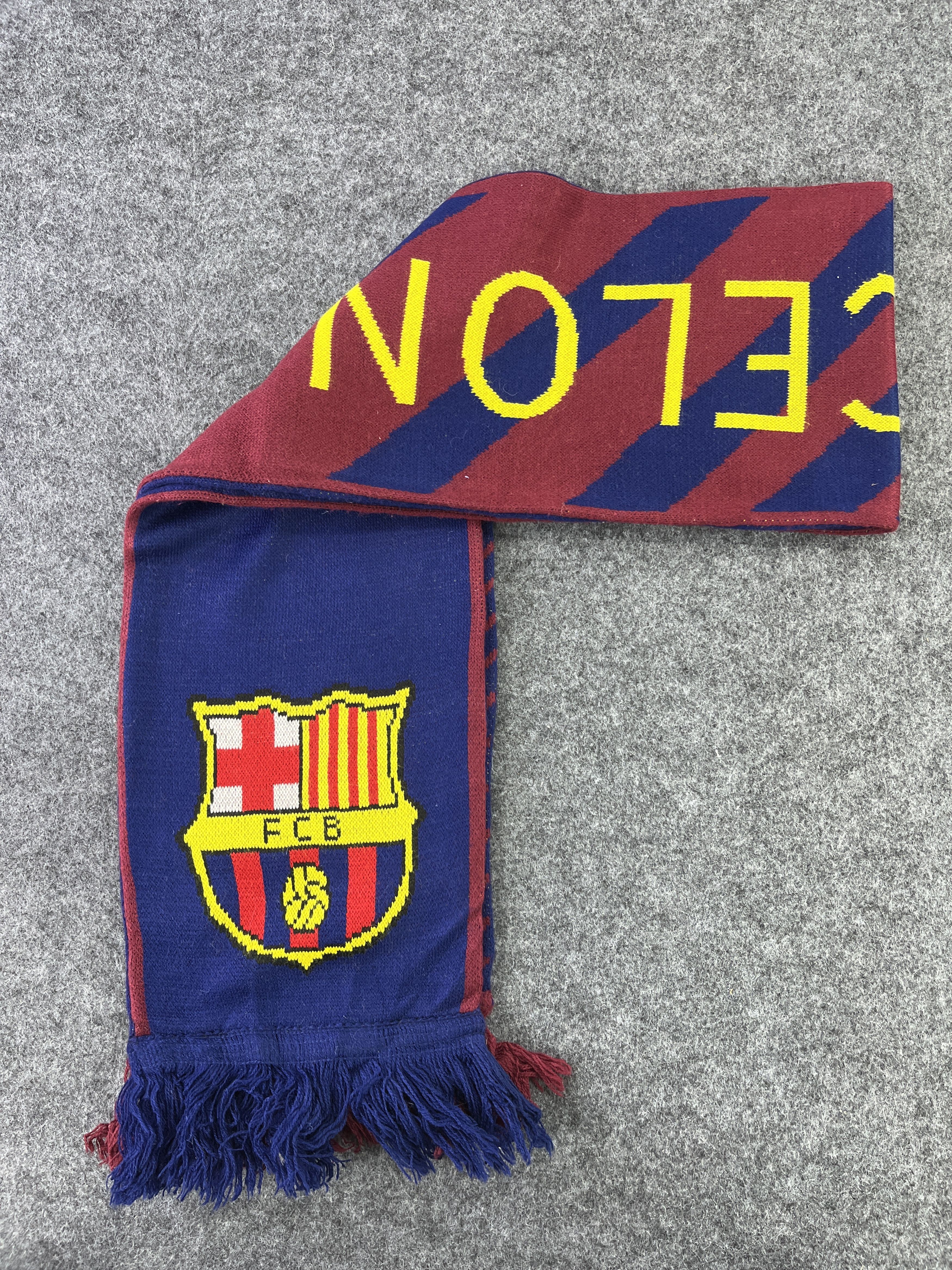 Vintage VINTAGE F.C BARCELONA SCARVES / MUFFLER / NECKWEAR T152 Size ONE SIZE - 4 Thumbnail