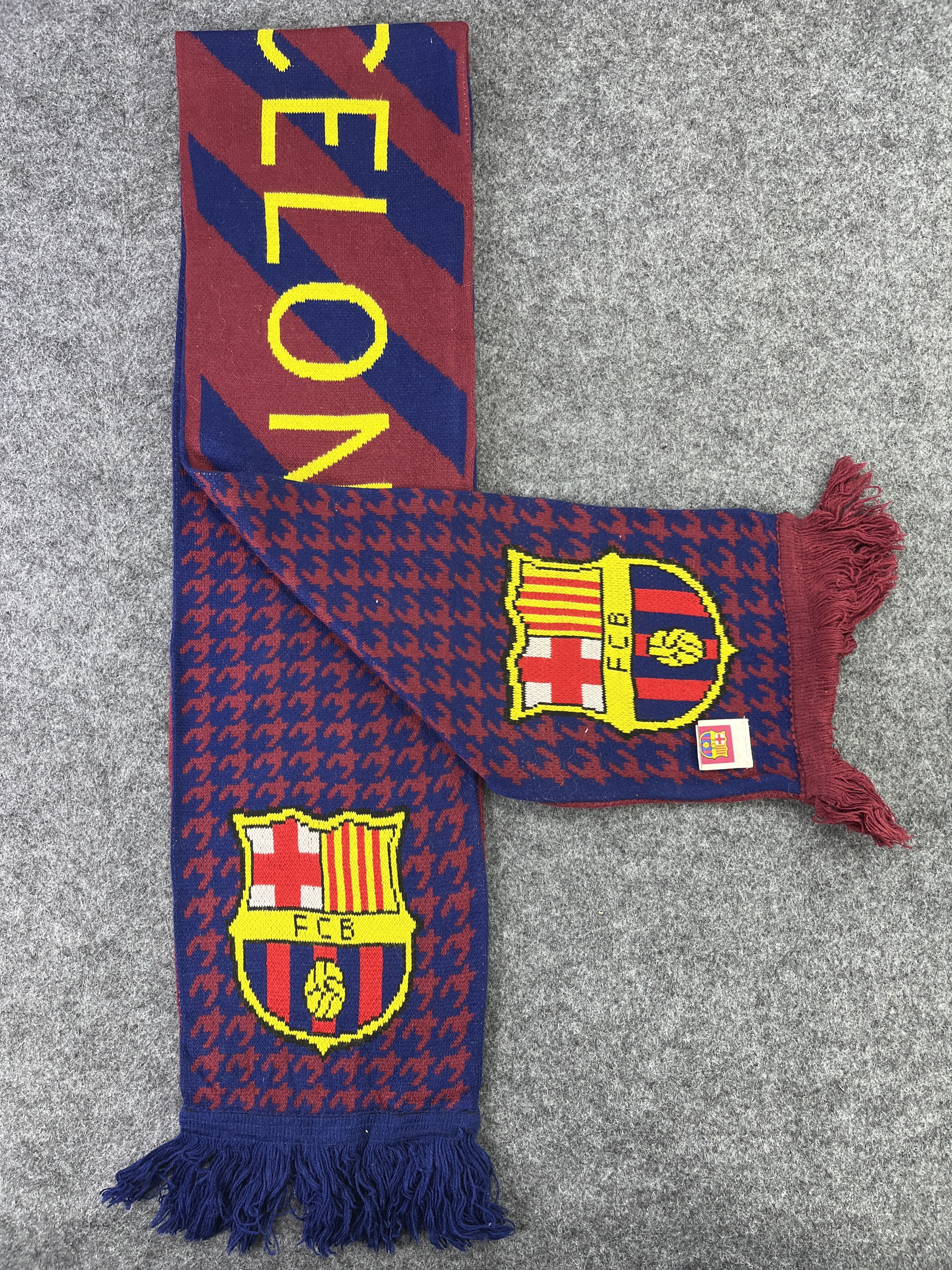 Vintage VINTAGE F.C BARCELONA SCARVES / MUFFLER / NECKWEAR T152 Size ONE SIZE - 5 Thumbnail