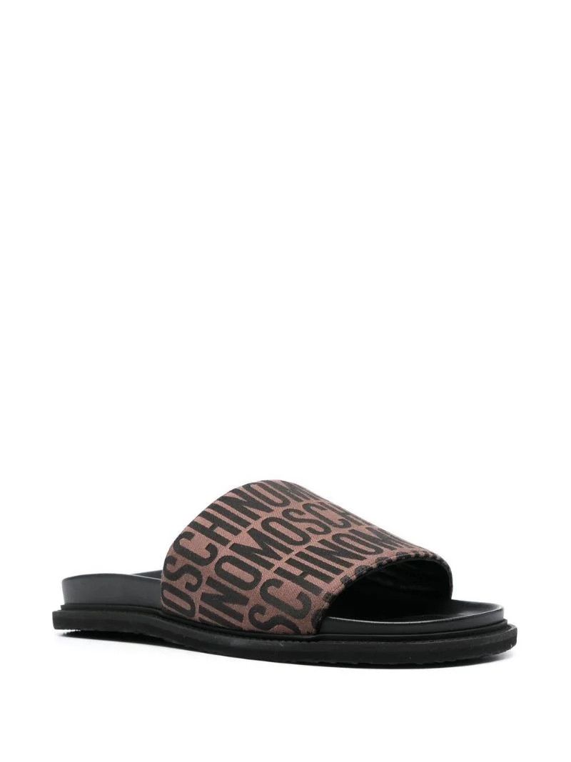 Brown Logo Print Slides