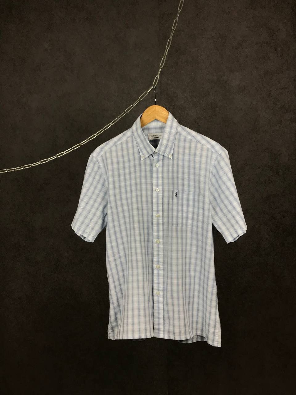Yves Saint Laurent YSL Yves Saint Laurent luxury streetwear vintage shirt Size US L / EU 52-54 / 3 - 1 Thumbnail